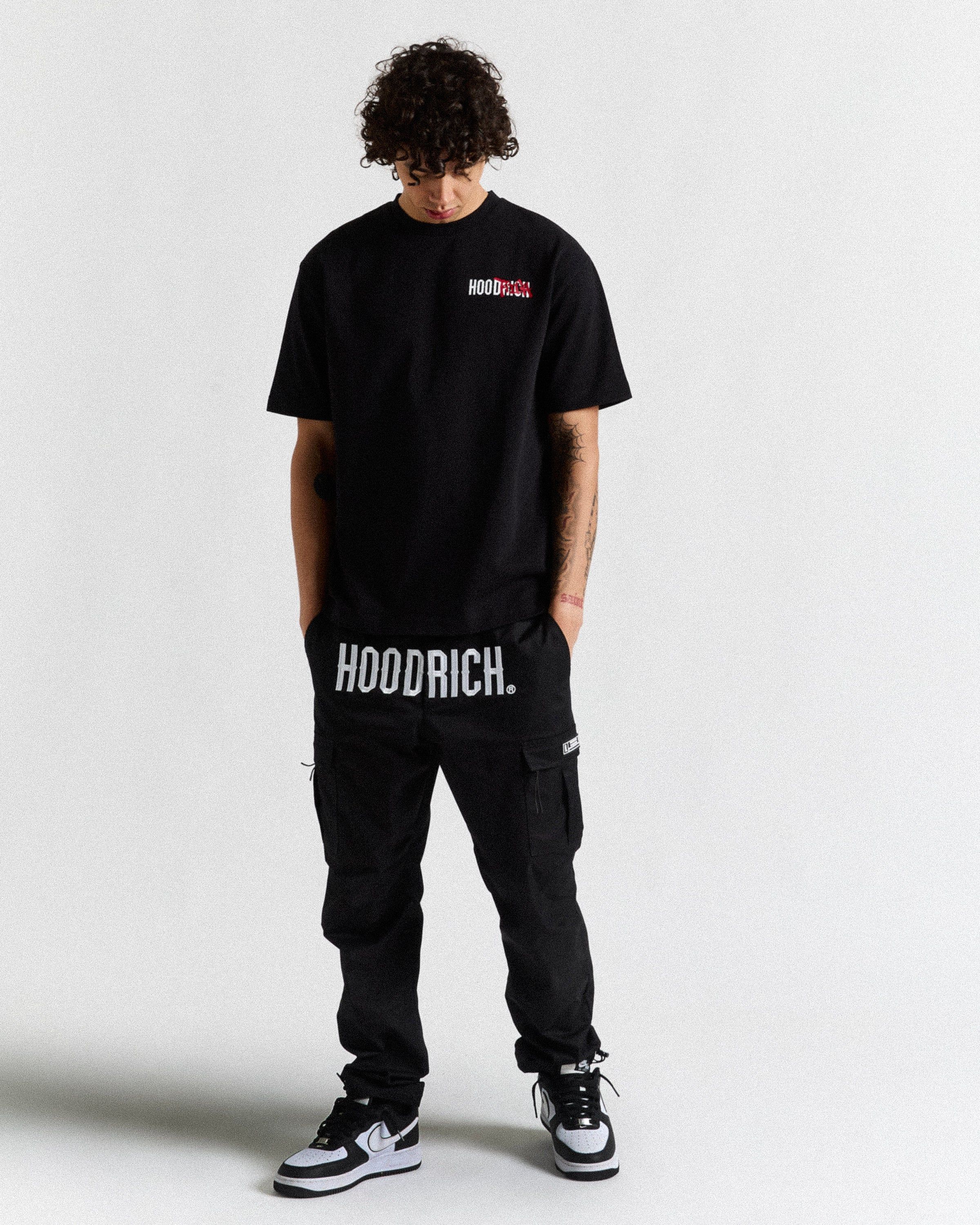 Graffiti Spray T-Shirt - Black/Blue/Red sold by Hoodrich product image thumbnail 4