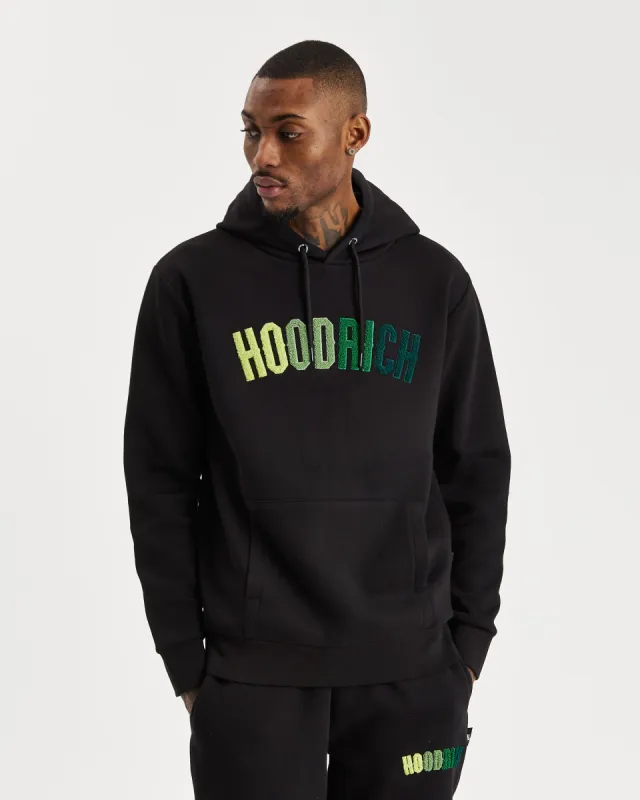 OG Kraze Hoodie - Black/Green sold by Hoodrich