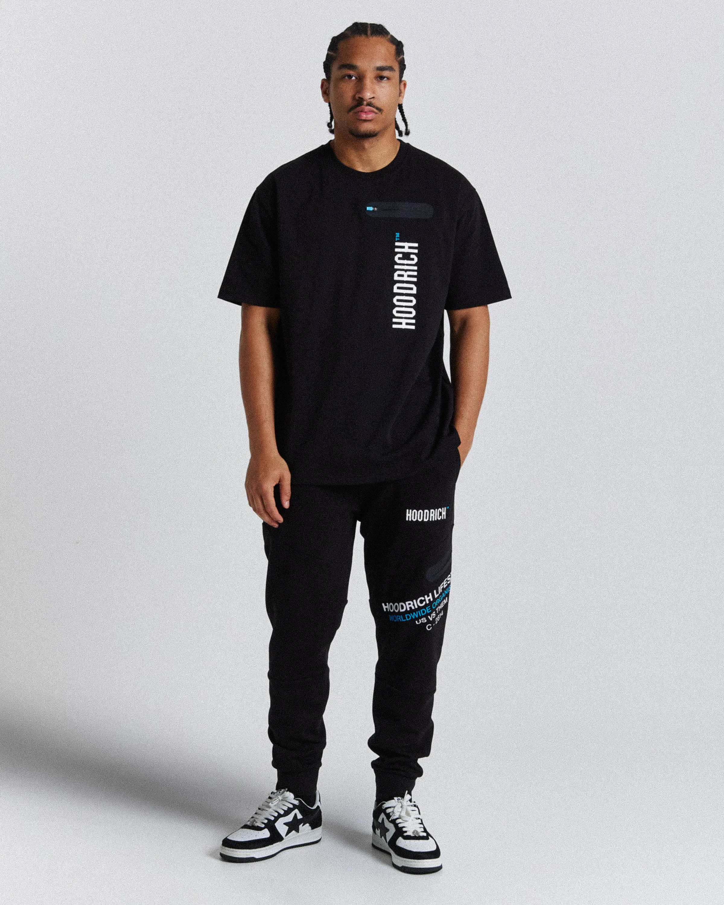 Circuit T-Shirt - Black/White/Blue sold by Hoodrich product image thumbnail 4