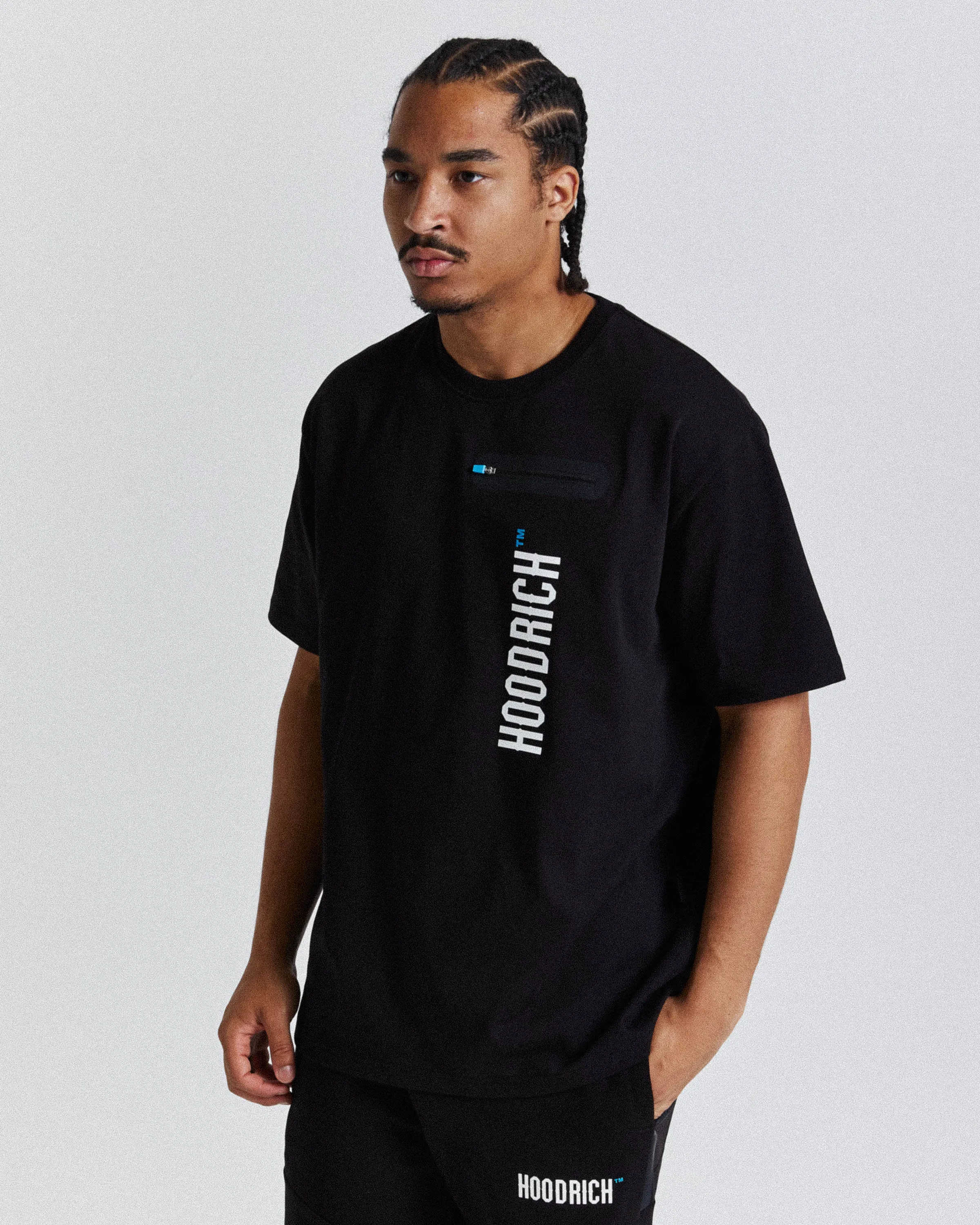 Circuit T-Shirt - Black/White/Blue sold by Hoodrich