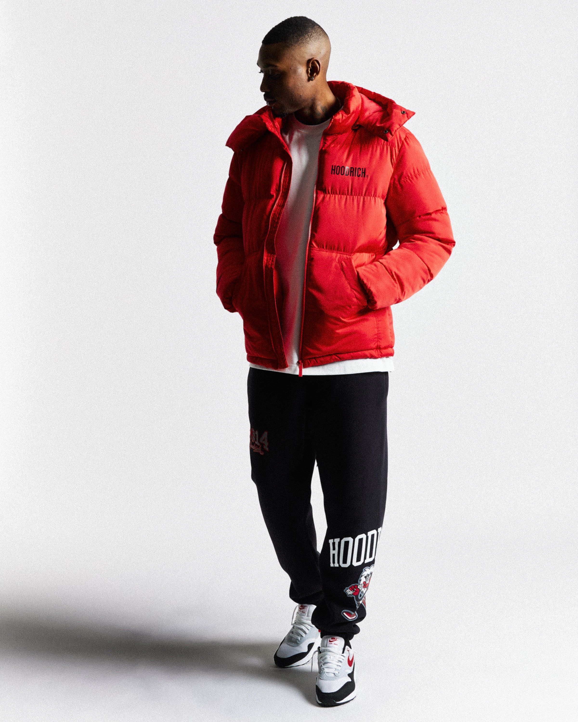 OG Stack Jacket - Red/Black sold by Hoodrich product image thumbnail 4