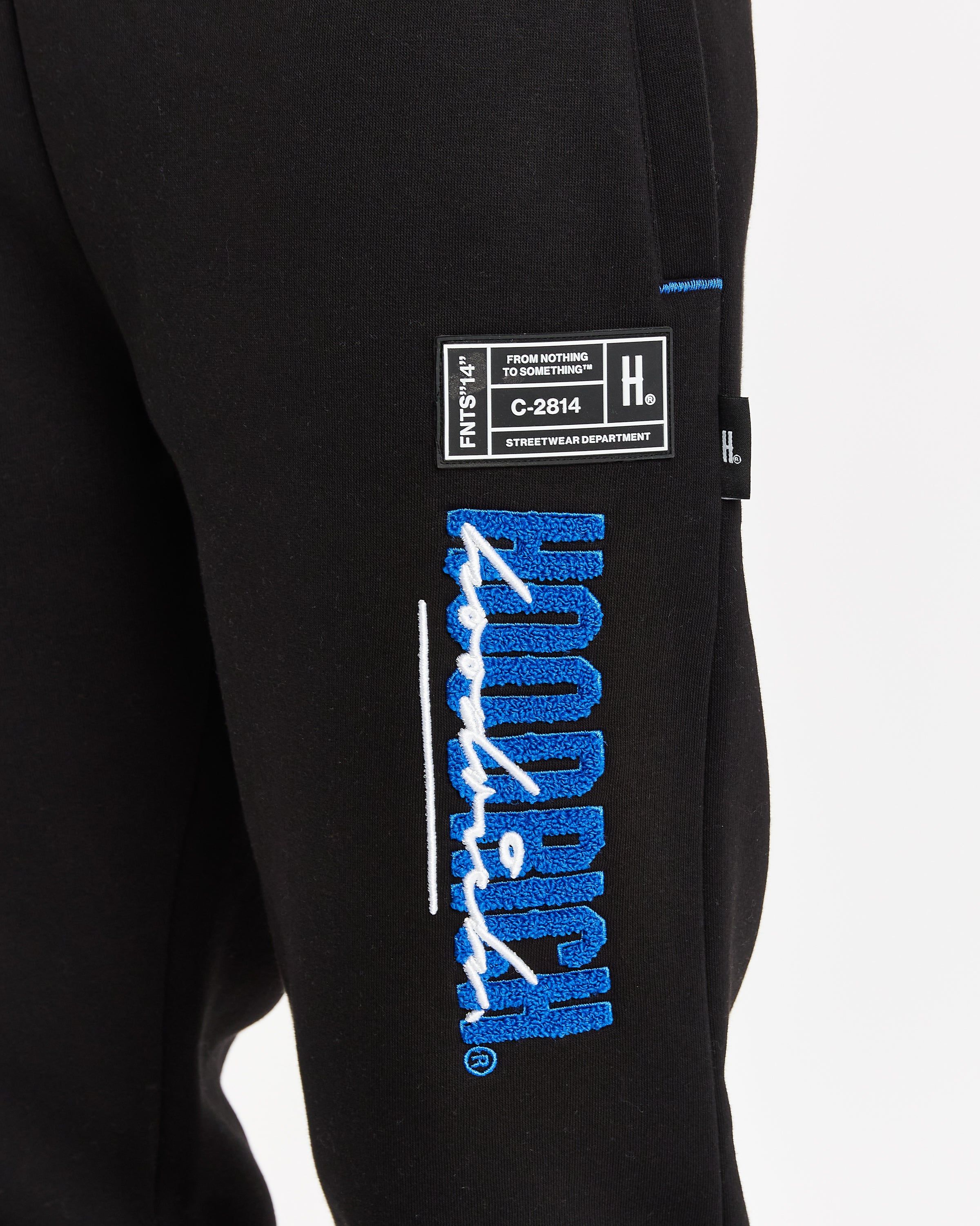 OG Blend V2 Joggers - Black/Déjà vu Blue/White sold by Hoodrich product image thumbnail 3