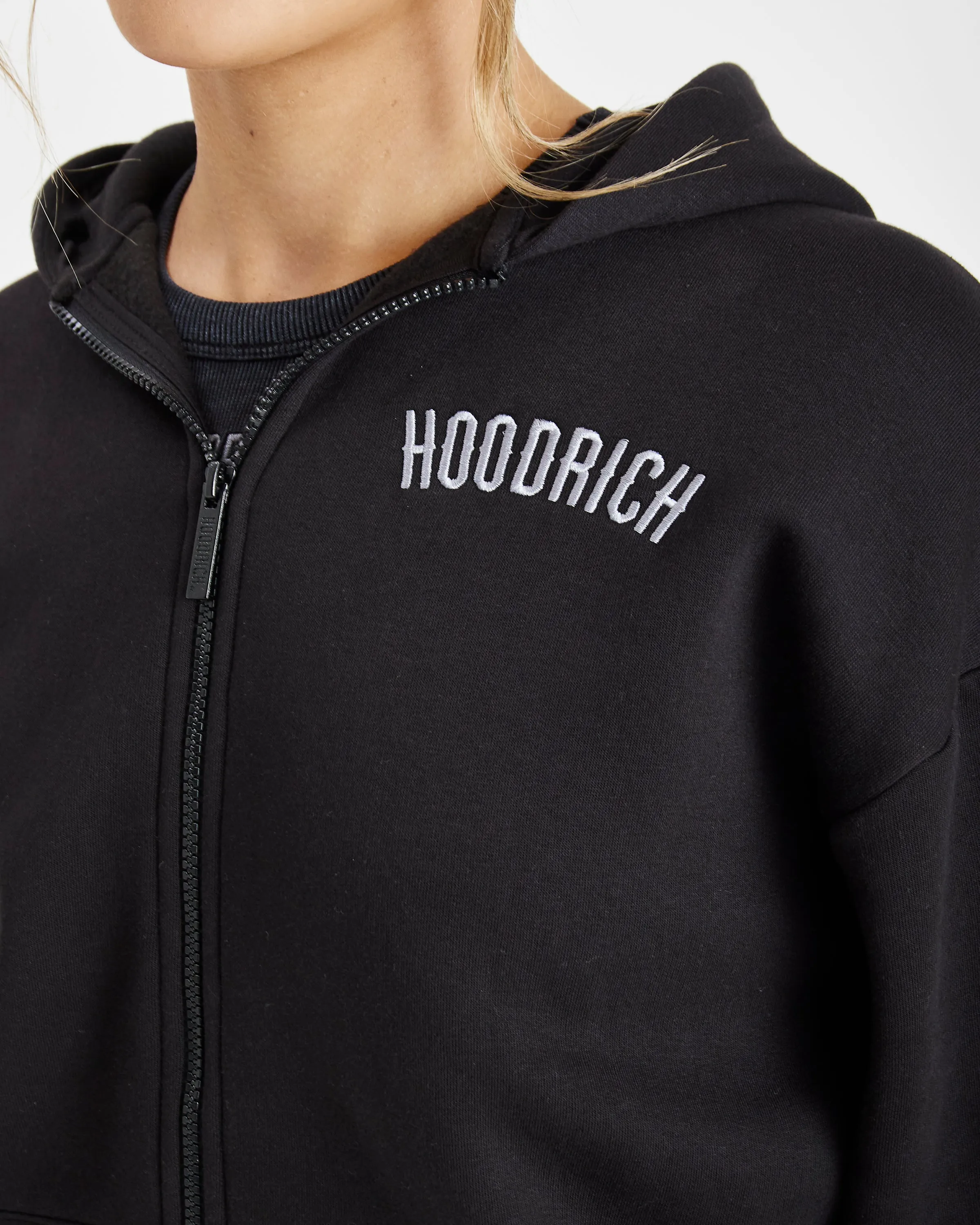Luna Hoodie - Black/Grey sold by Hoodrich product image thumbnail 5