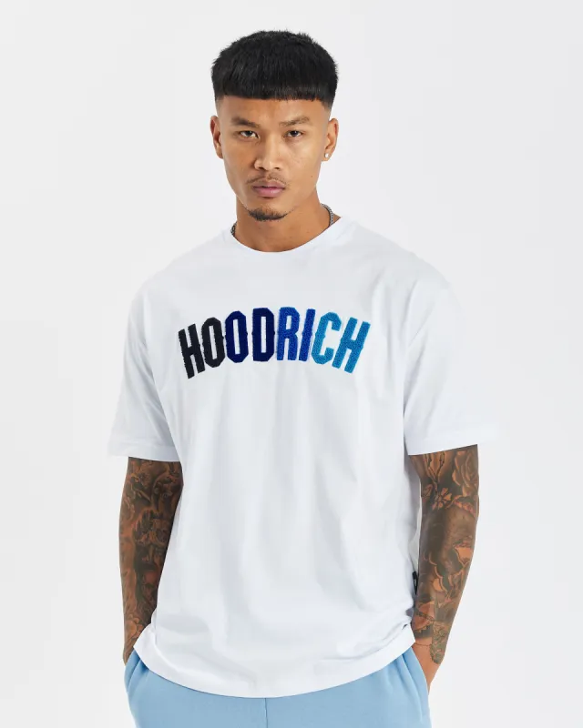 OG Kraze T-shirt - White/Sky Blue sold by Hoodrich