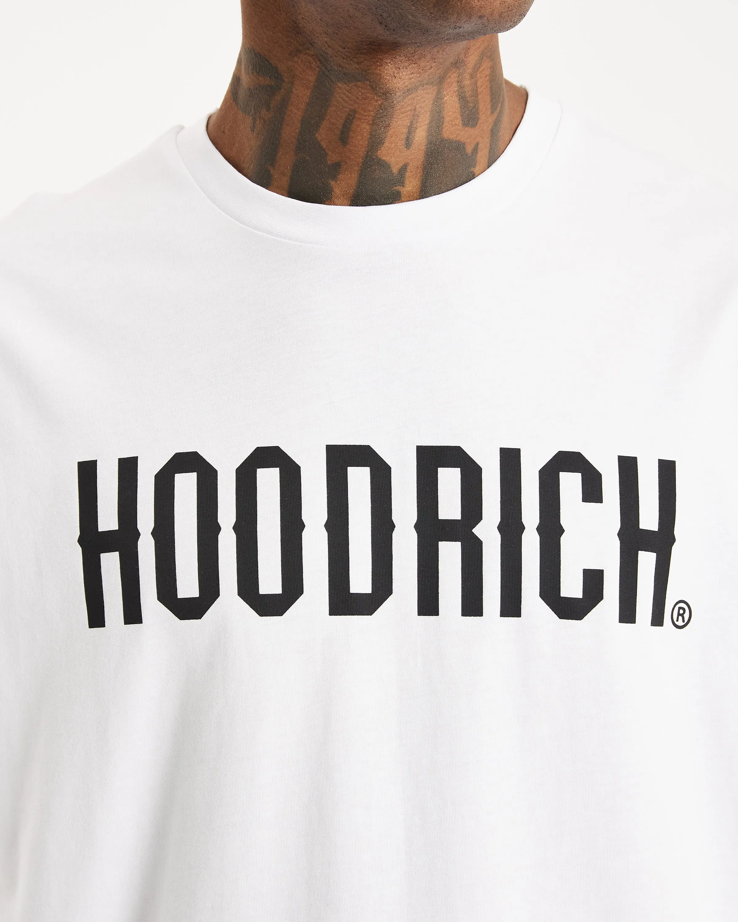 OG Core T-Shirt - White/Black sold by Hoodrich product image thumbnail 5