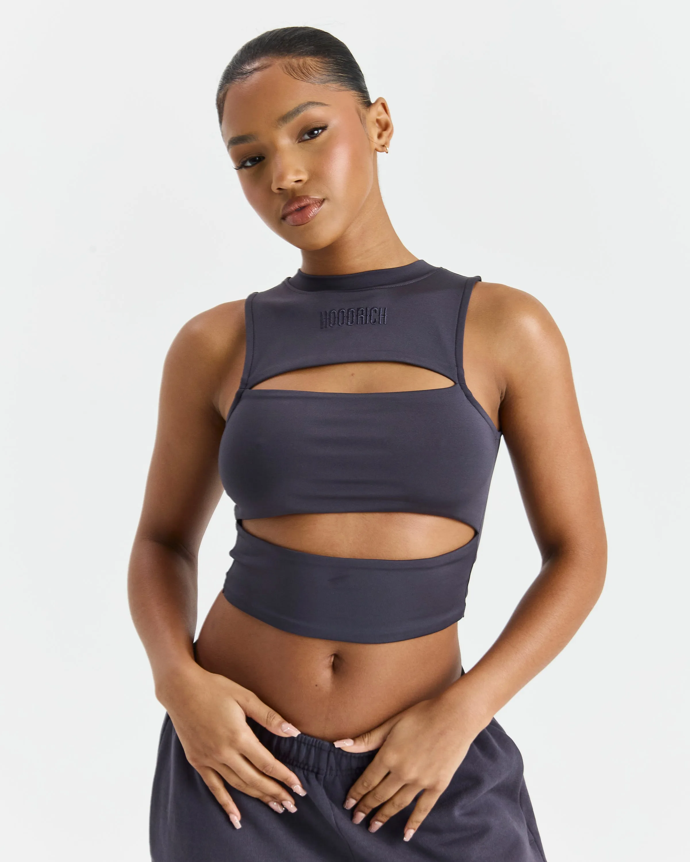 Surface Tank Top - Grey sold by Hoodrich