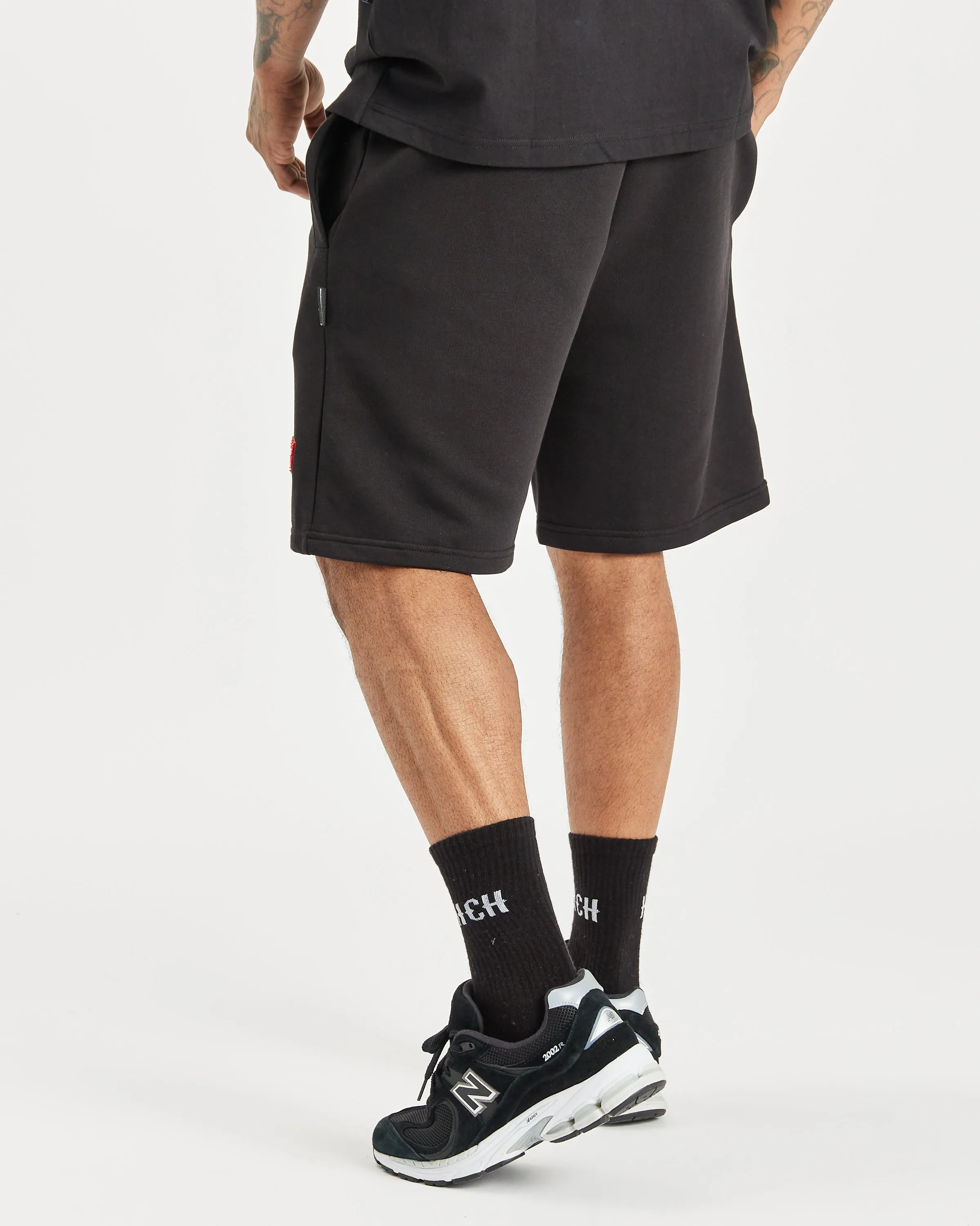 OG Kraze Shorts - Black/Red sold by Hoodrich product image thumbnail 2