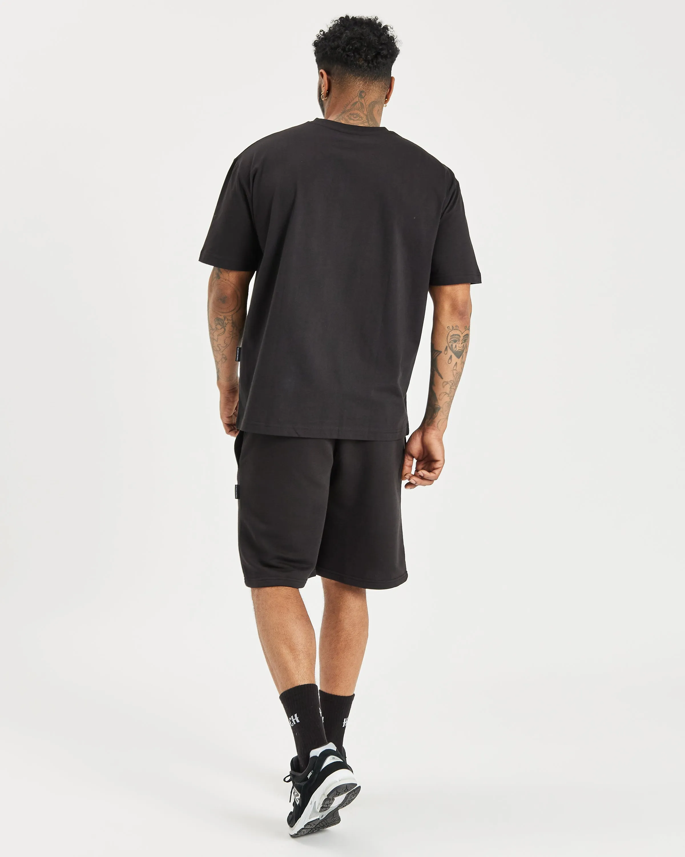 OG Kraze Shorts - Black/Red sold by Hoodrich product image thumbnail 4