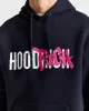 Graffiti Hoodie - Navy/White/Pink sold by Hoodrich