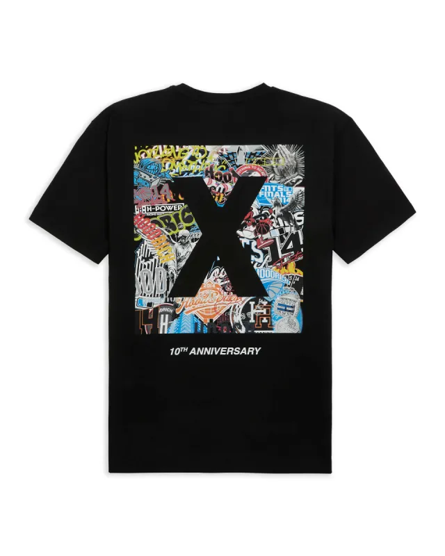 Ten Years Deep Oversized Tee - Black sold by Hoodrich