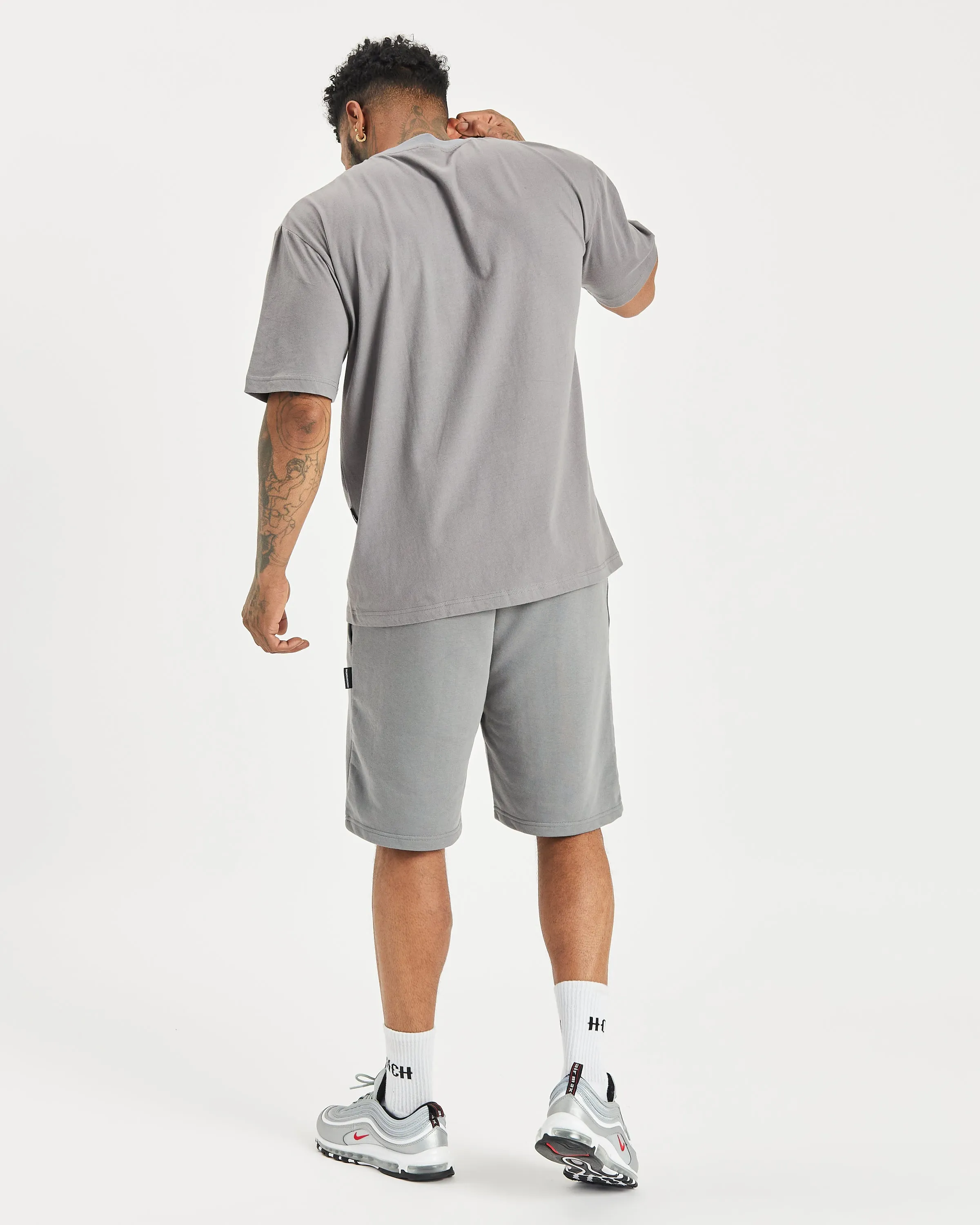 OG Kraze Shorts - Grey/Amber sold by Hoodrich product image thumbnail 3