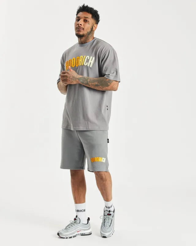 OG Kraze Shorts - Grey/Amber sold by Hoodrich