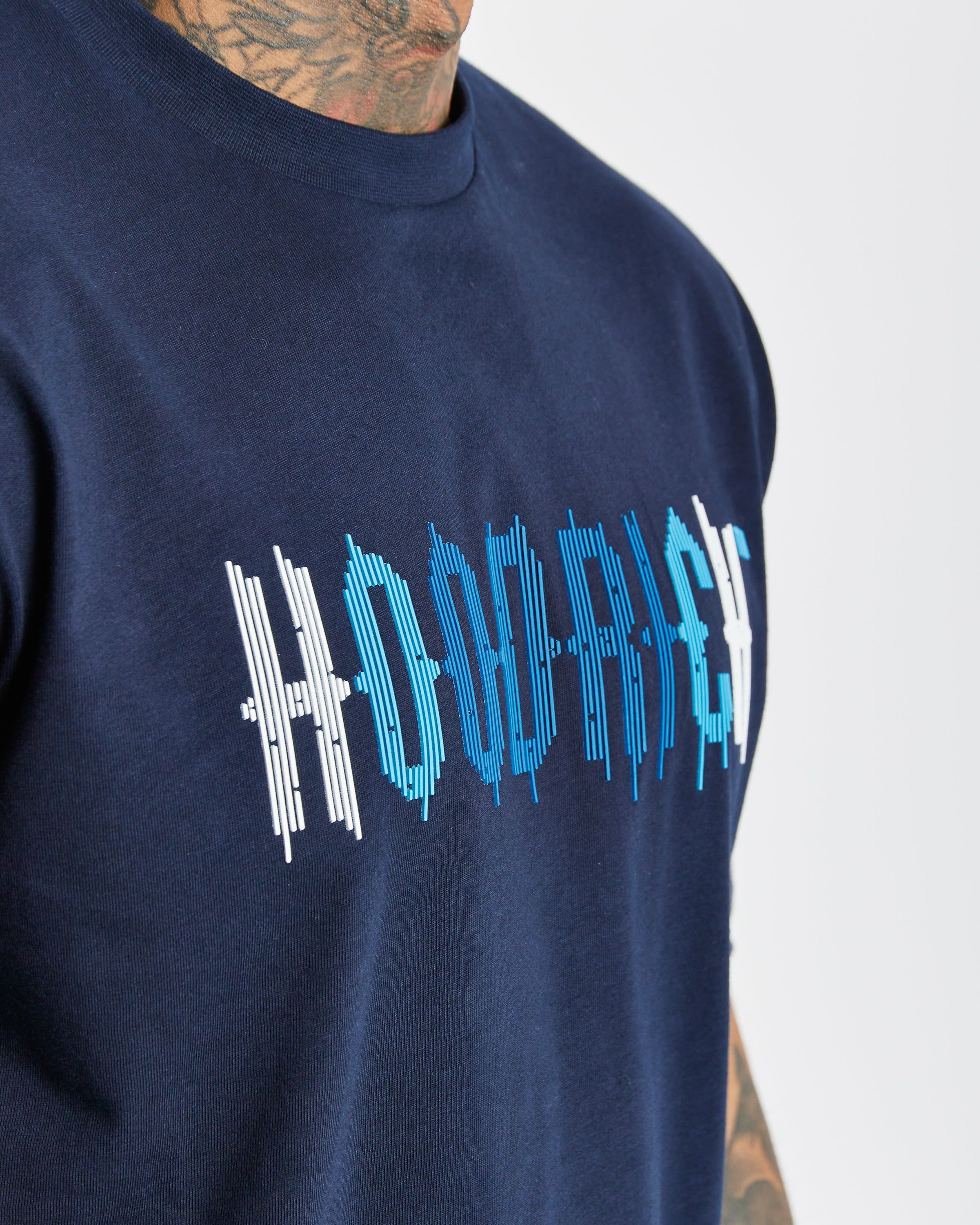 OG Dash T-shirt - Sky Captain/White/Azure Blue sold by Hoodrich product image thumbnail 5