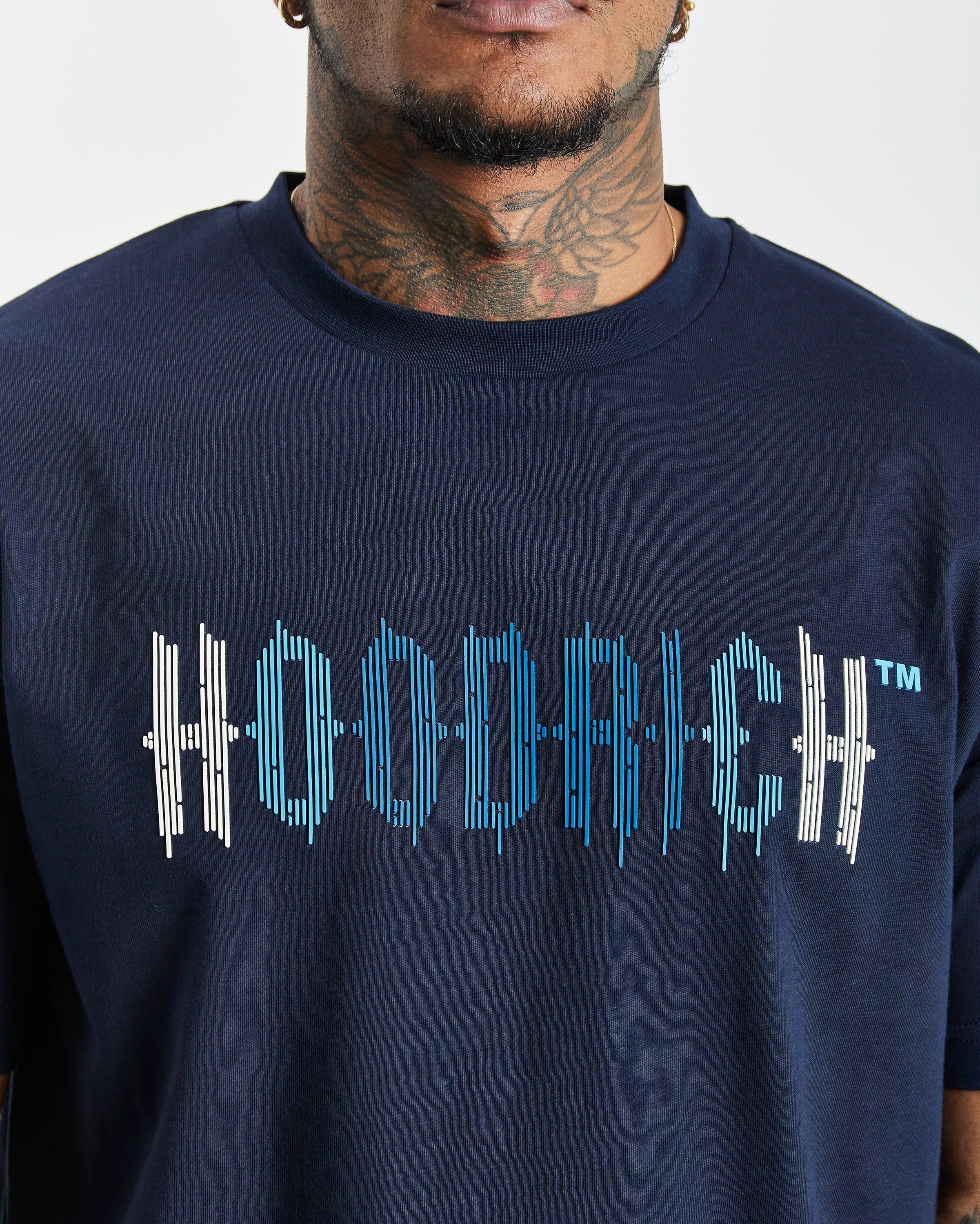 OG Dash T-shirt - Sky Captain/White/Azure Blue sold by Hoodrich product image thumbnail 2