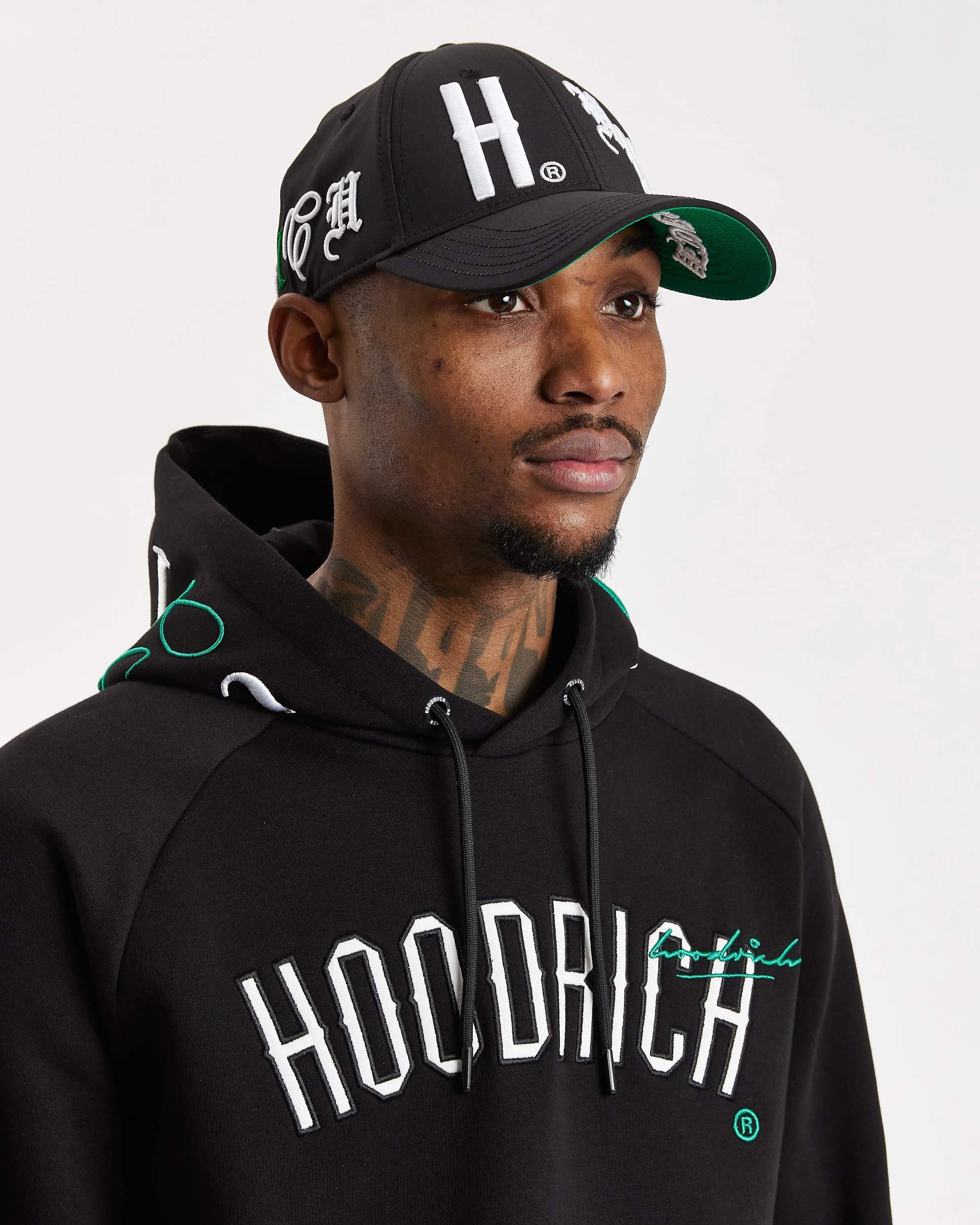 OG Heat Cap - Black/White/Green sold by Hoodrich product image thumbnail 3