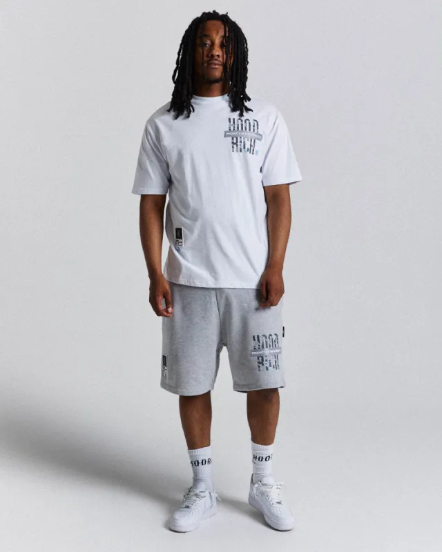 Territory Shorts - Grey/Camo/Blue sold by Hoodrich