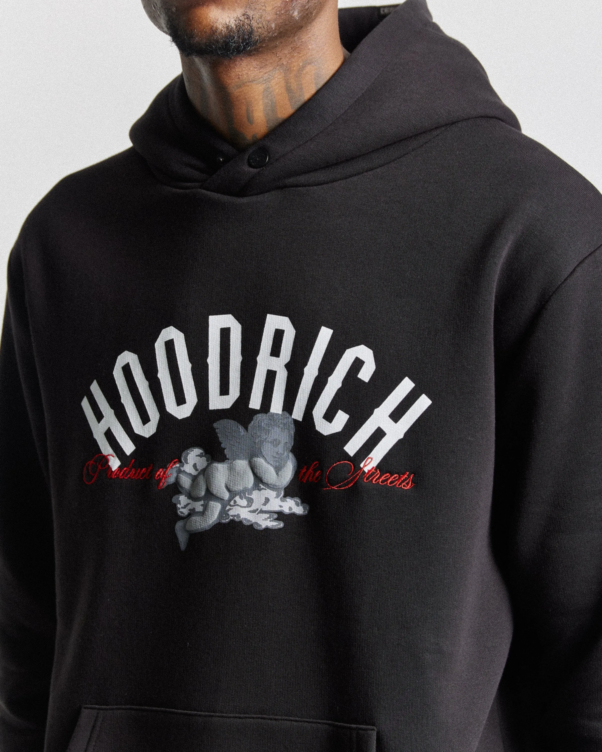 Empire Hoodie - Black/White/Red sold by Hoodrich product image thumbnail 5