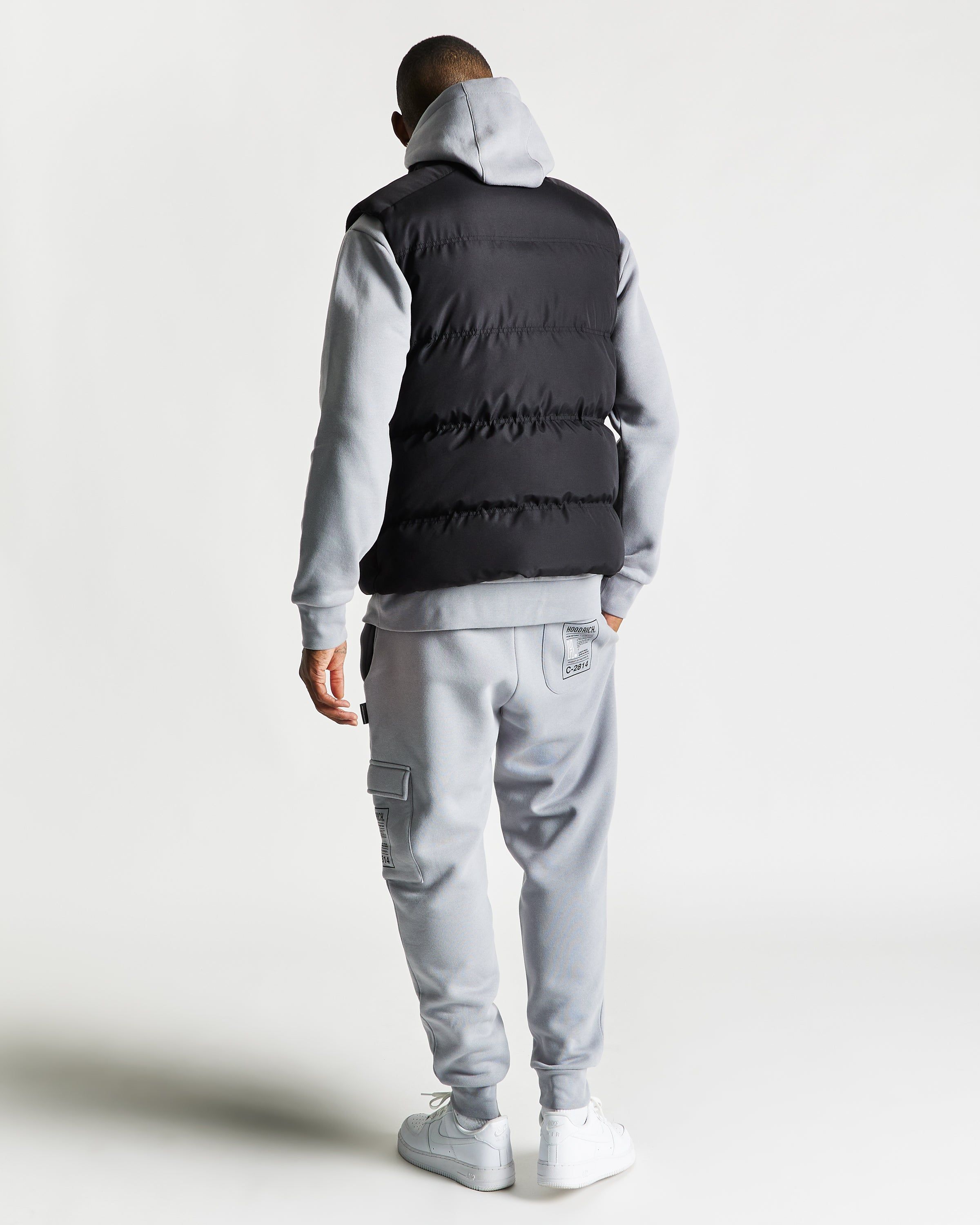 Carbon Gilet - Black/White sold by Hoodrich product image thumbnail 4