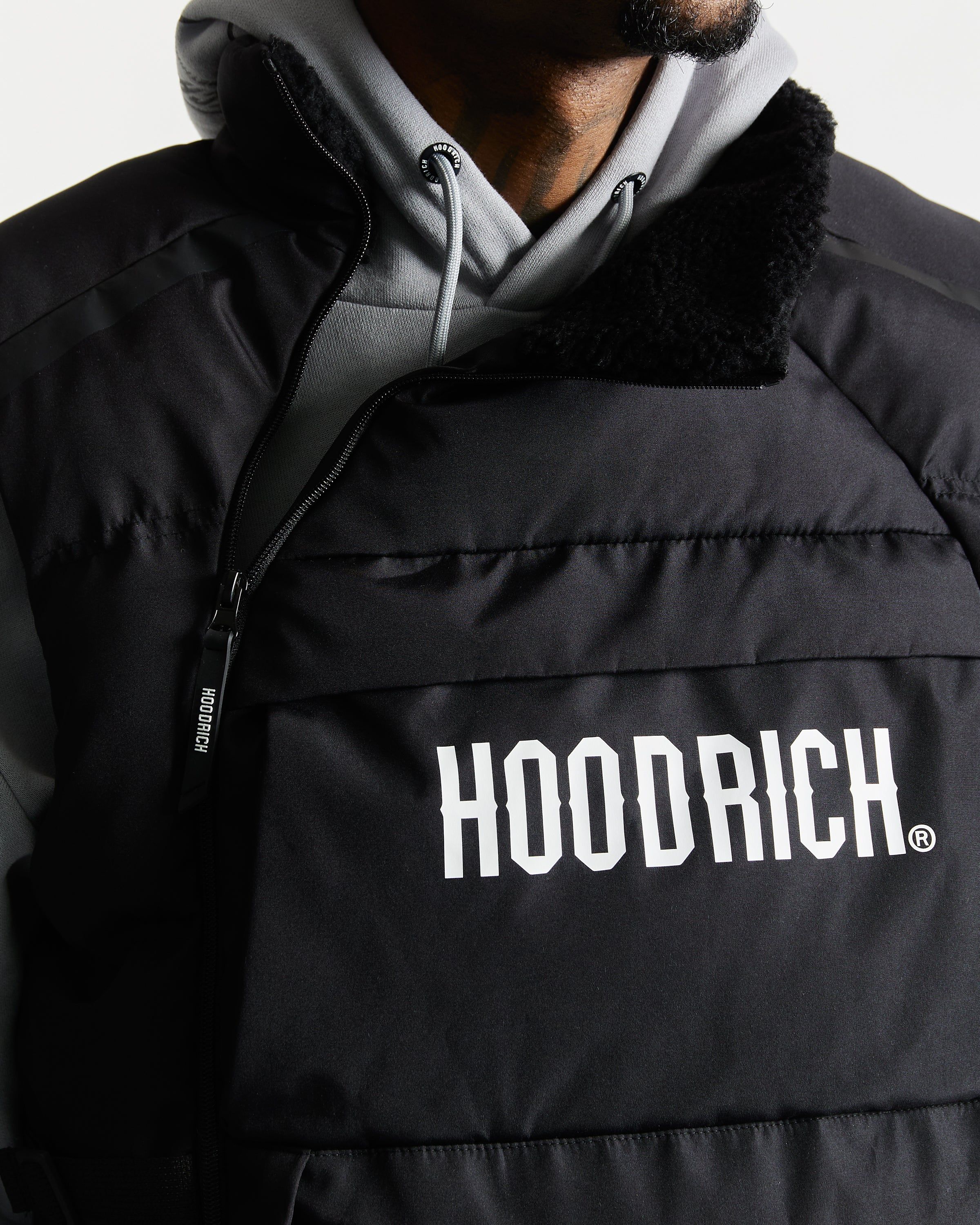 Carbon Gilet - Black/White sold by Hoodrich product image thumbnail 3