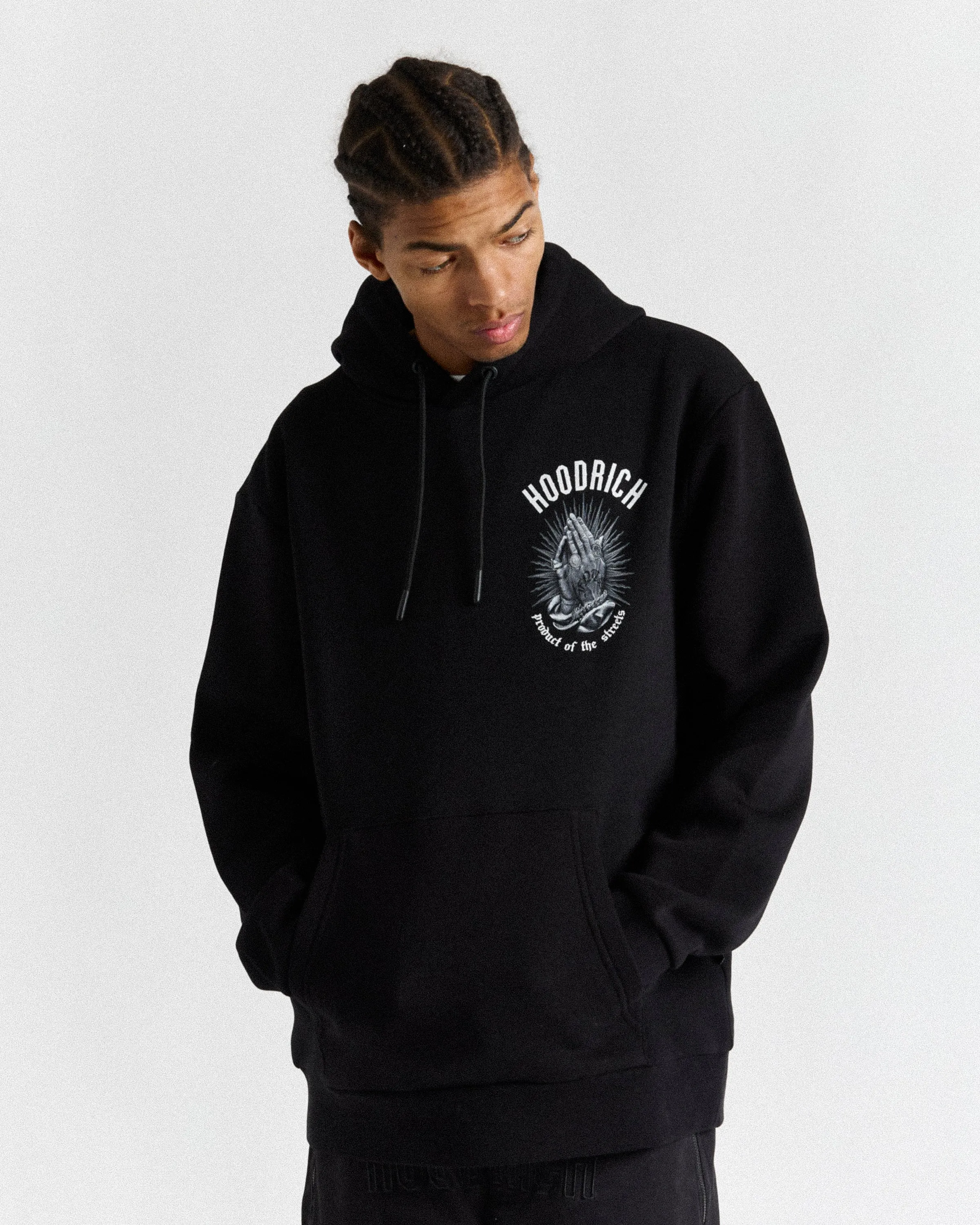 Ritual Backprint Hoodie - Black/White sold by Hoodrich product image thumbnail 3