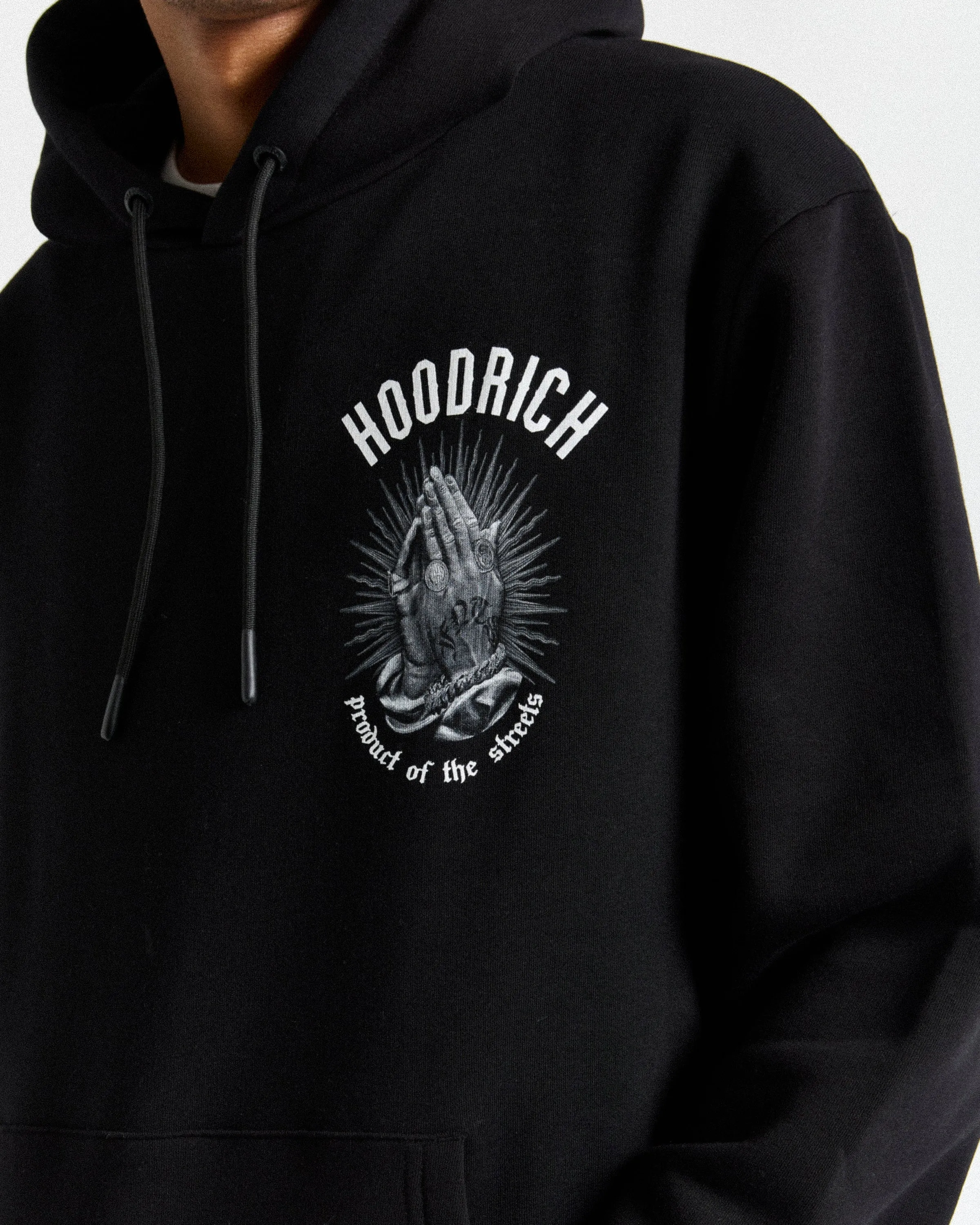 Ritual Backprint Hoodie - Black/White sold by Hoodrich product image thumbnail 2