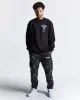 Vital Sweatshirt - Black/White/Blue sold by Hoodrich