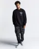 Vital Sweatshirt - Black/White/Blue sold by Hoodrich