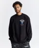 Vital Sweatshirt - Black/White/Blue sold by Hoodrich