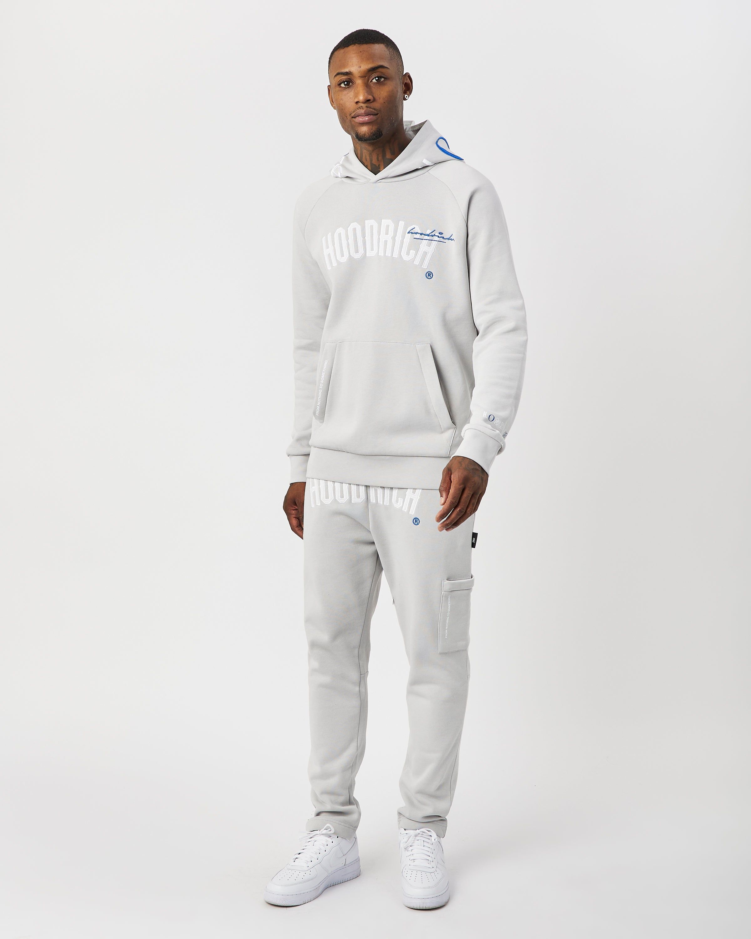 OG Heat Joggers - Light Grey/White/Blue sold by Hoodrich product image thumbnail 3