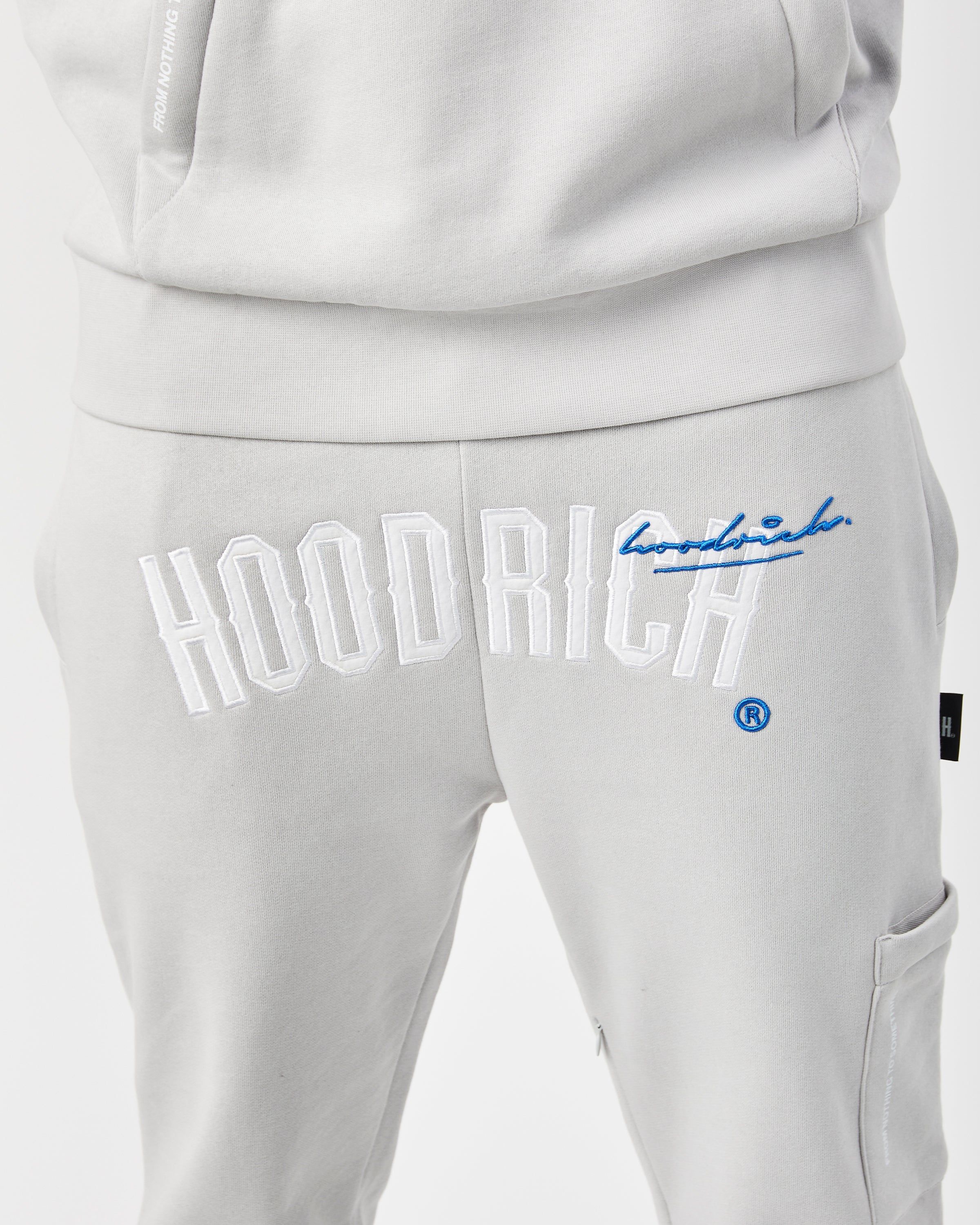 OG Heat Joggers - Light Grey/White/Blue sold by Hoodrich product image thumbnail 2