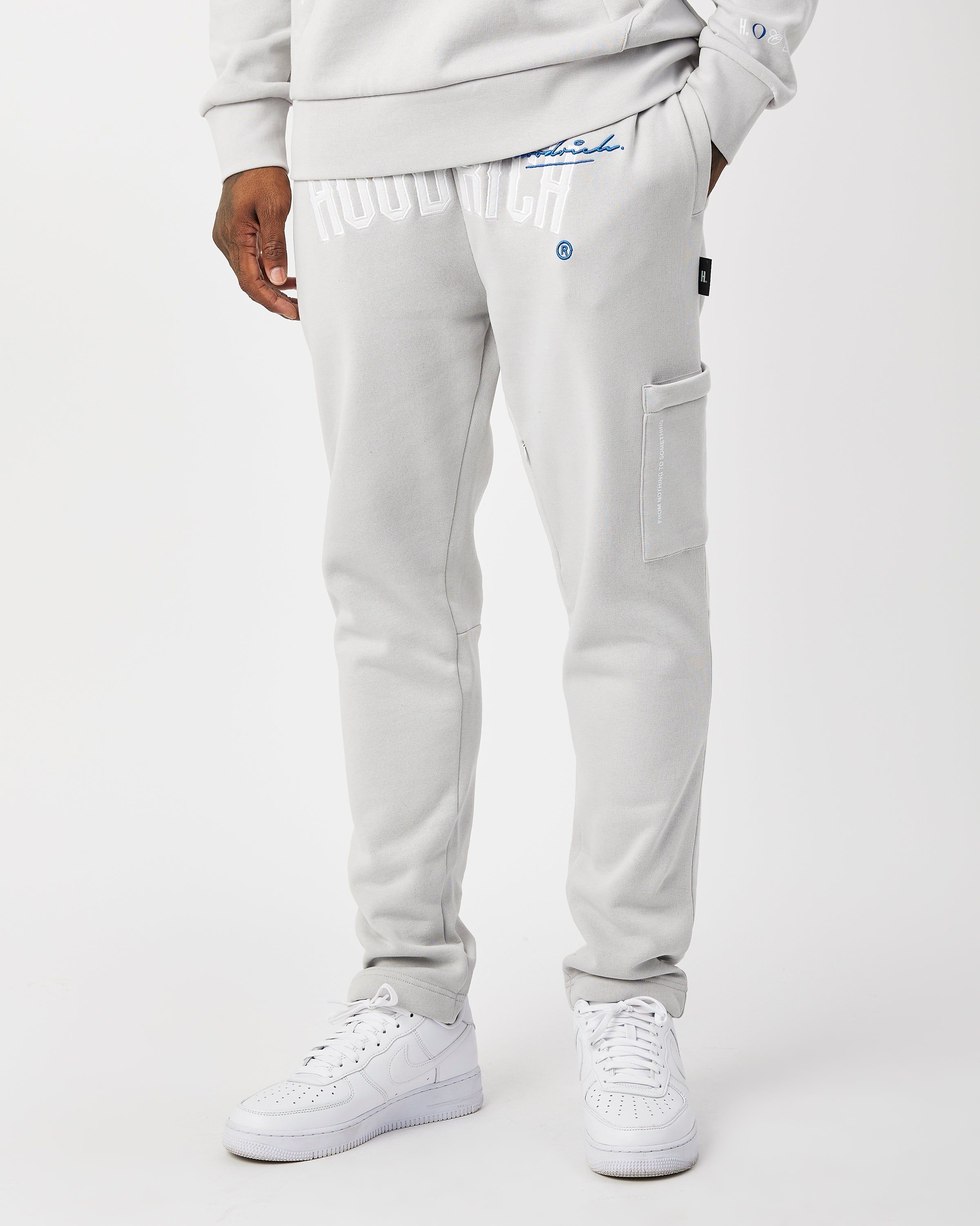 OG Heat Joggers - Light Grey/White/Blue sold by Hoodrich product image thumbnail 5