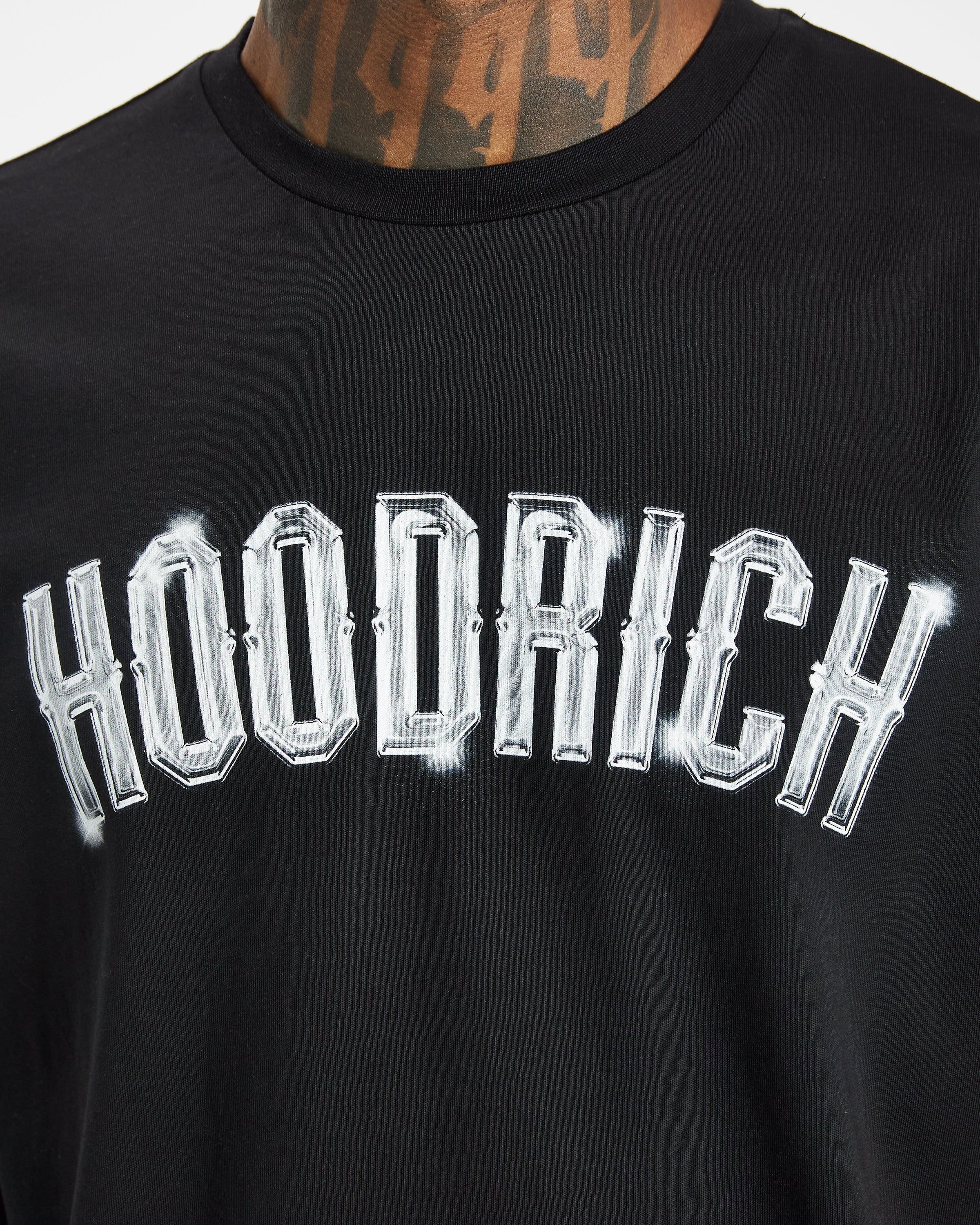 OG Chrome T-shirt - Black/Chrome sold by Hoodrich product image thumbnail 4
