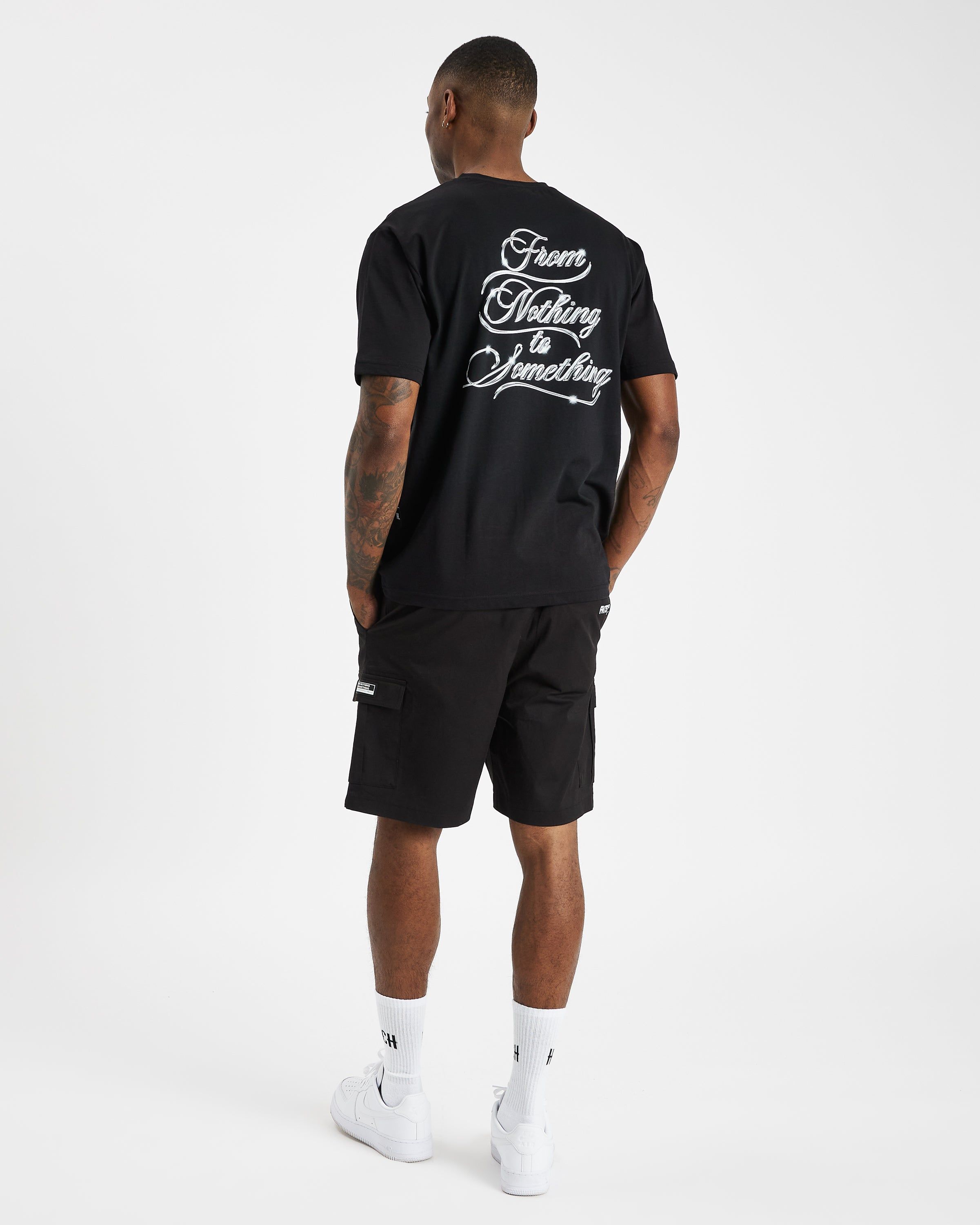 OG Chrome T-shirt - Black/Chrome sold by Hoodrich product image thumbnail 7