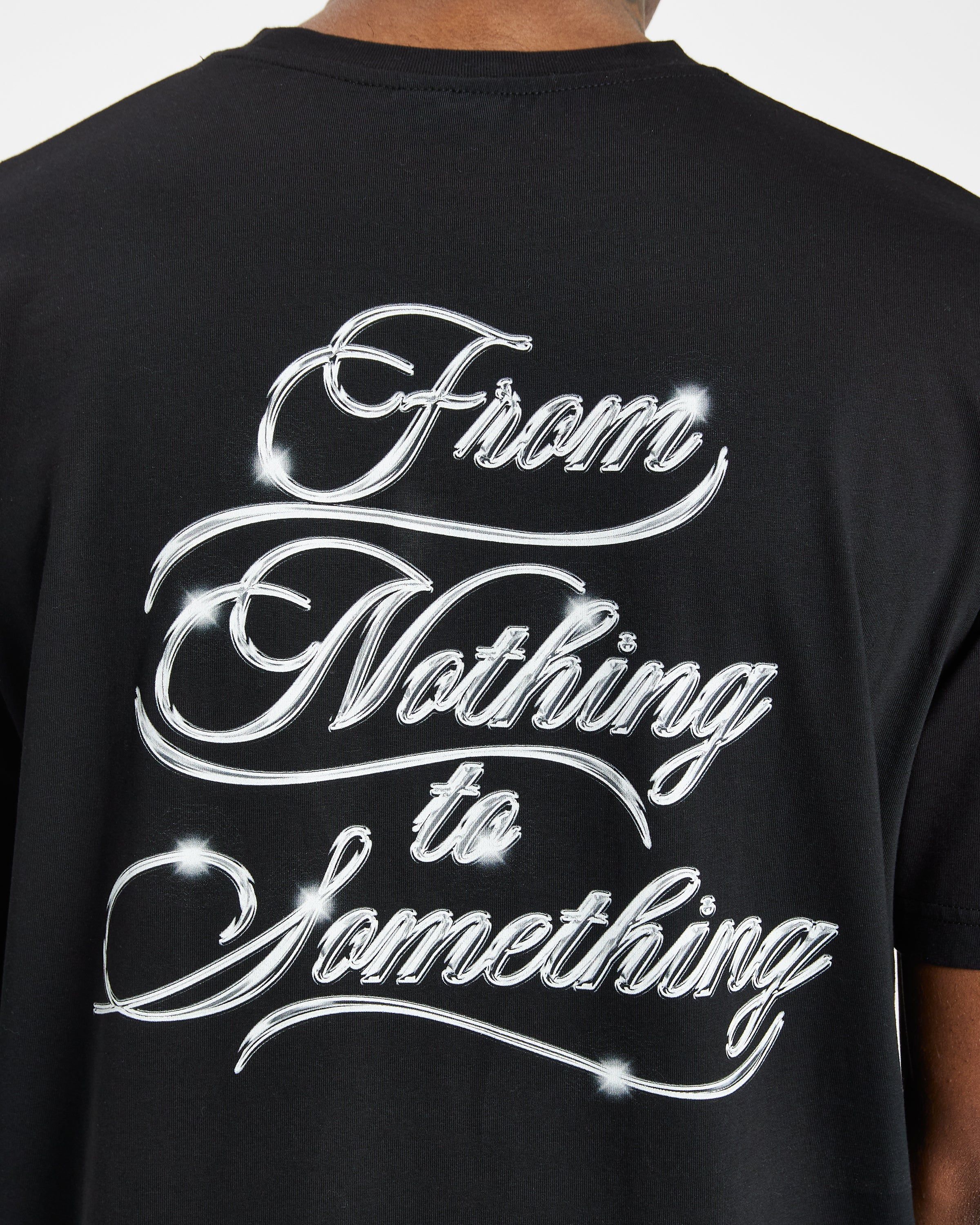 OG Chrome T-shirt - Black/Chrome sold by Hoodrich product image thumbnail 3