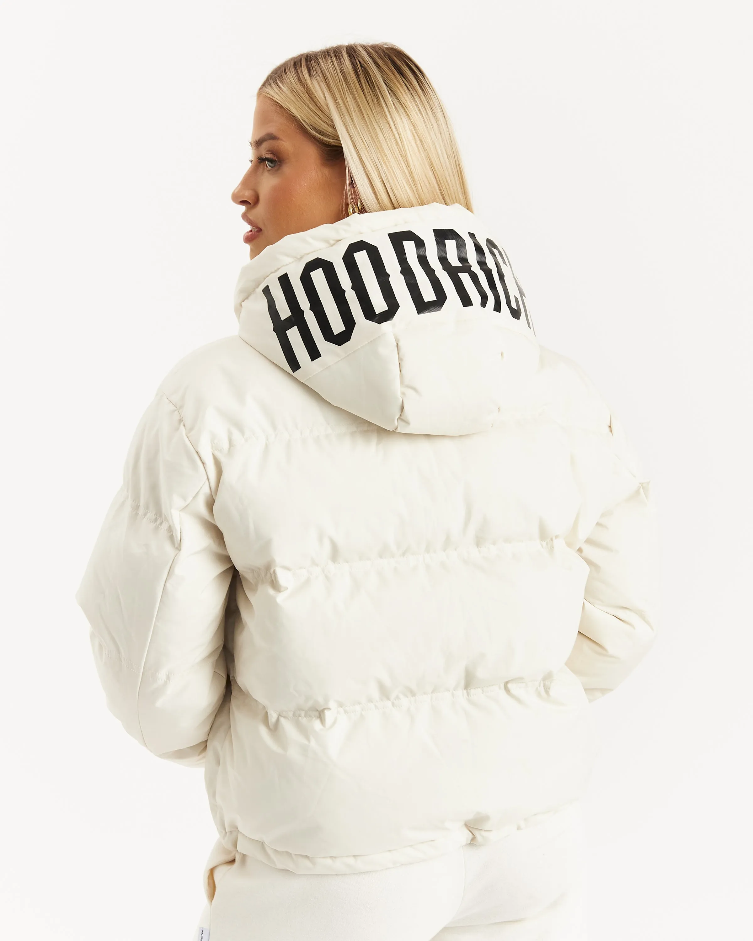 Sienna Jacket - Cream sold by Hoodrich