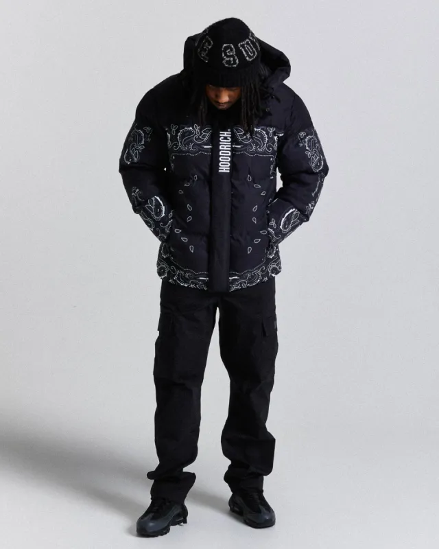 Motif Jacket - Black/White/Grey sold by Hoodrich