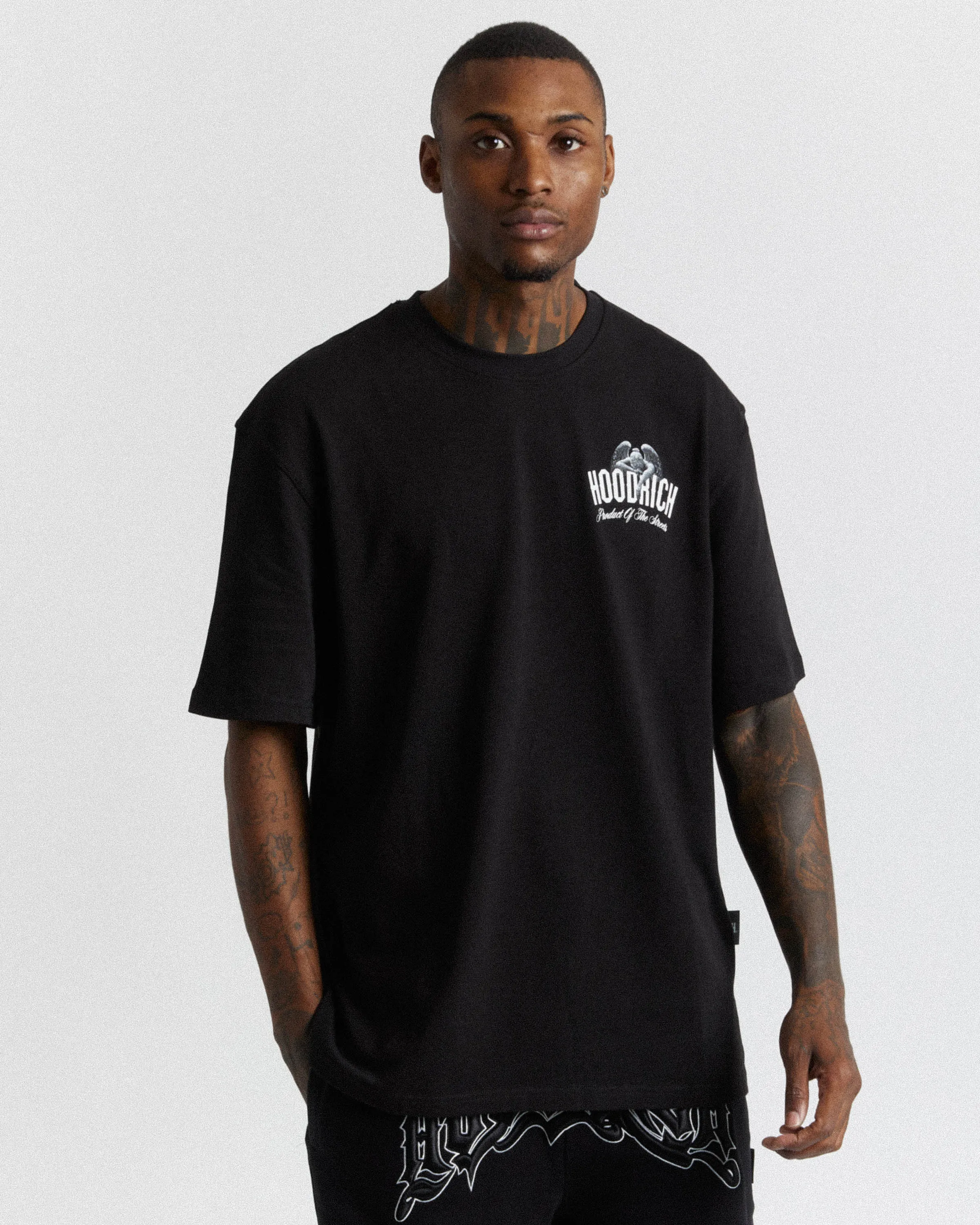 Renaissance Archangel T-Shirt - Black sold by Hoodrich product image thumbnail 2