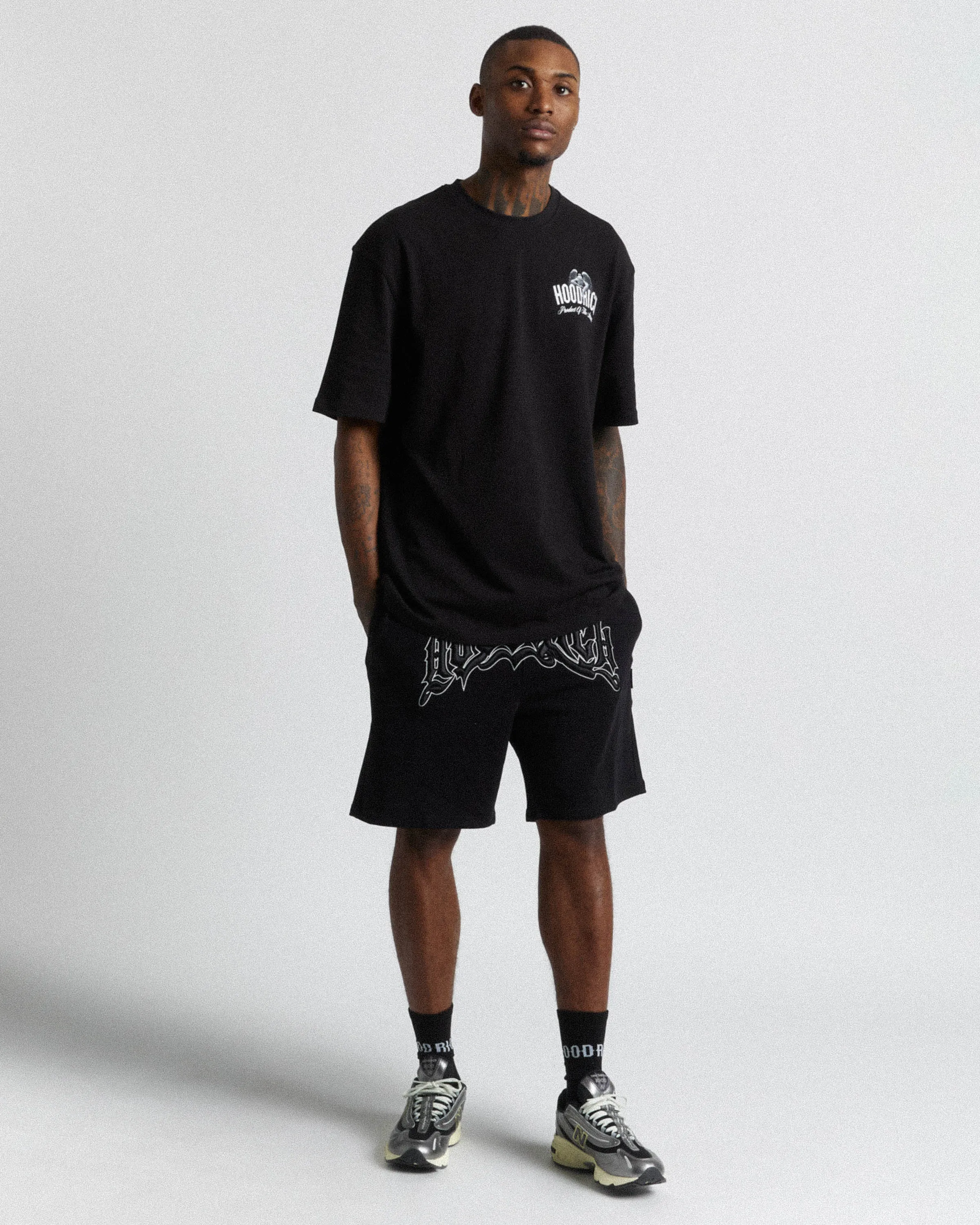 Renaissance Archangel T-Shirt - Black sold by Hoodrich product image thumbnail 3