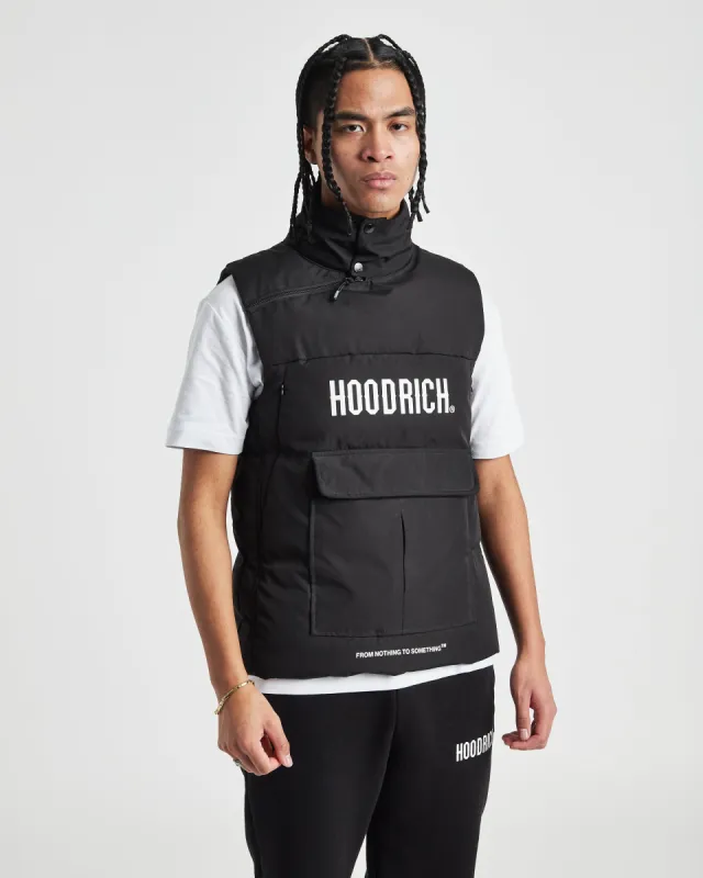 OG Astro V2 Gilet - Black/White made by Hoodrich