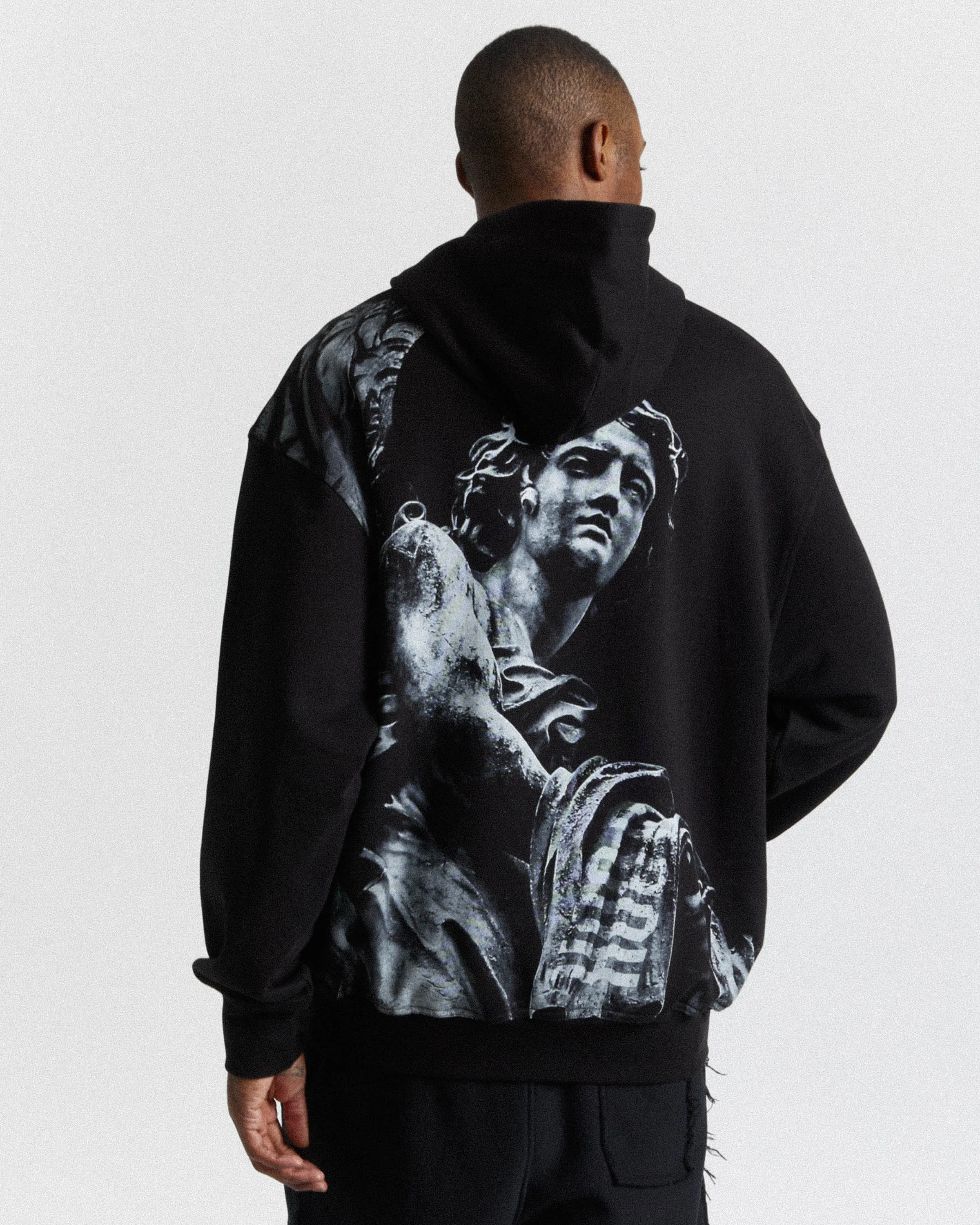 Renaissance Archangel Hoodie - Black sold by Hoodrich