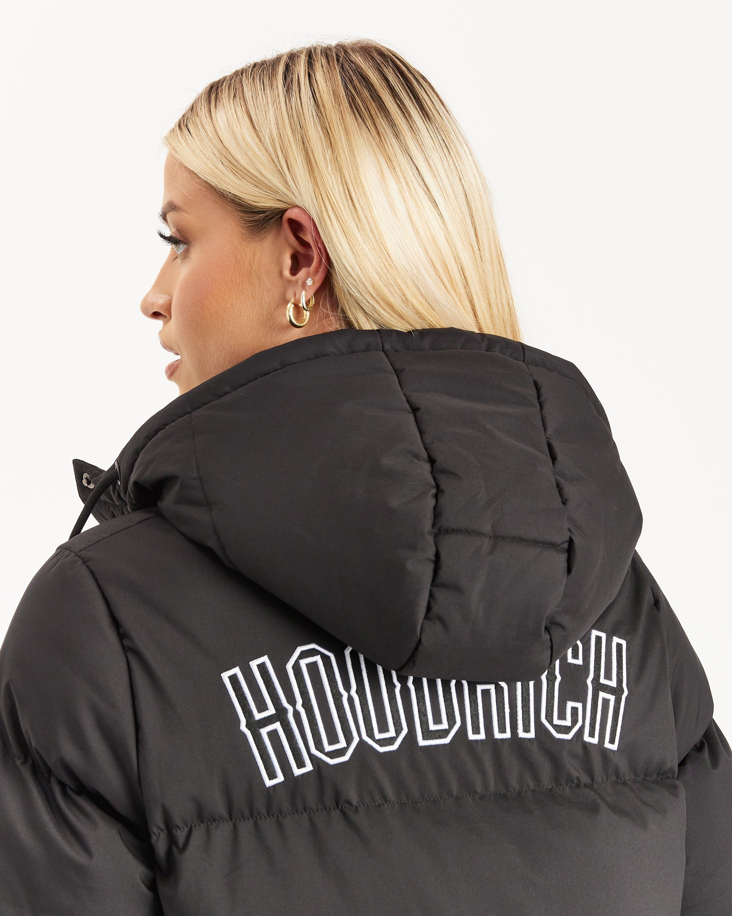 OG Sia Longline Jacket - Black/White sold by Hoodrich product image thumbnail 2