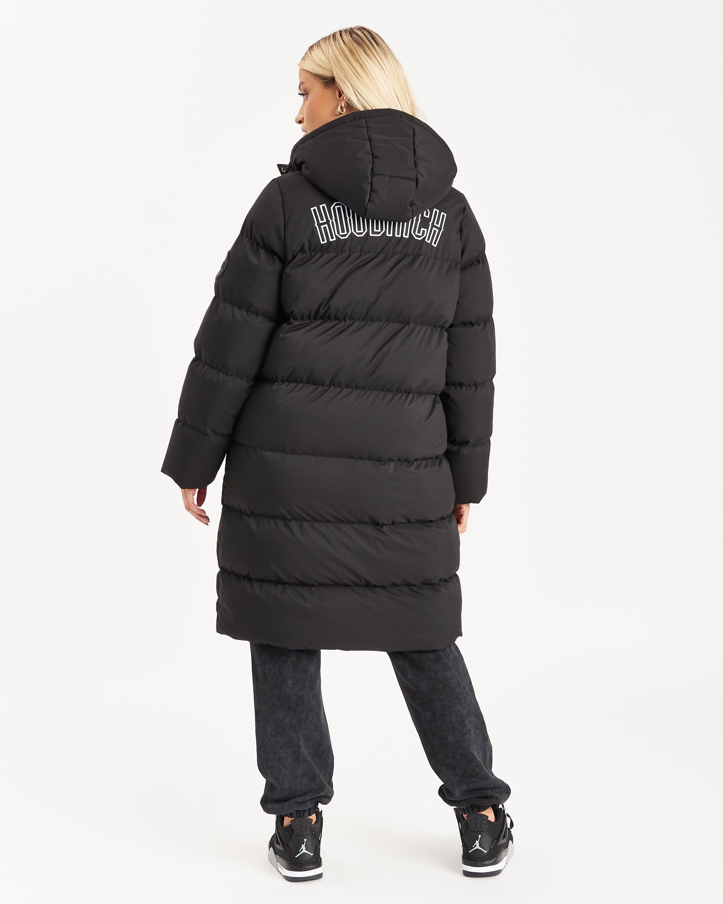 OG Sia Longline Jacket - Black/White sold by Hoodrich product image thumbnail 3