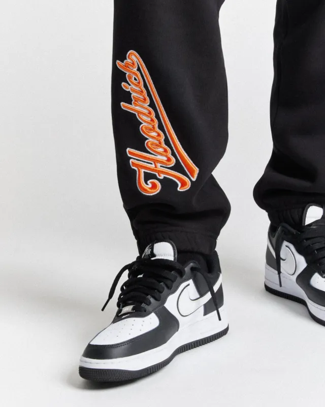 Fort Joggers - Black/Grey/Orange sold by Hoodrich