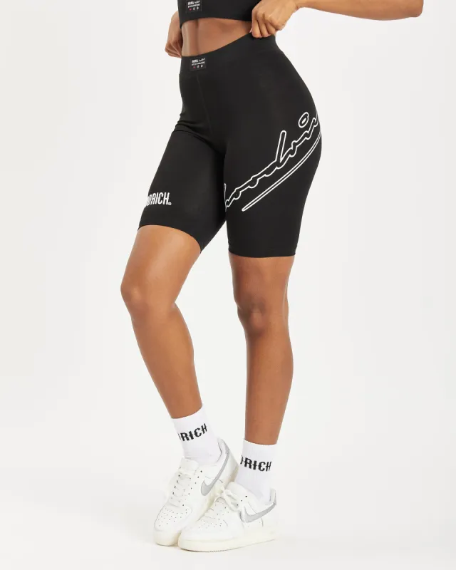 OG Crate Cycling Shorts - Black/White/Red made by Hoodrich