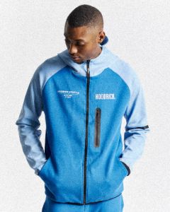 OG Cycle Full Zip Hoodie - Placid Blue/White sold by Hoodrich