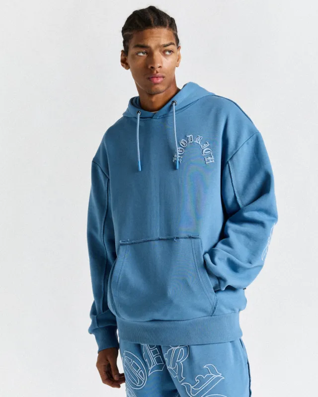 Helix Oversized Hoodie - Blue sold by Hoodrich