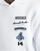 Stadium Hoodie - White/Black/Blue sold by Hoodrich