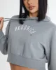 Calor Cropped Hoodie - Grey sold by Hoodrich