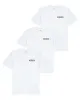 OG Core 3 Pack T-shirts - White/Black sold by Hoodrich