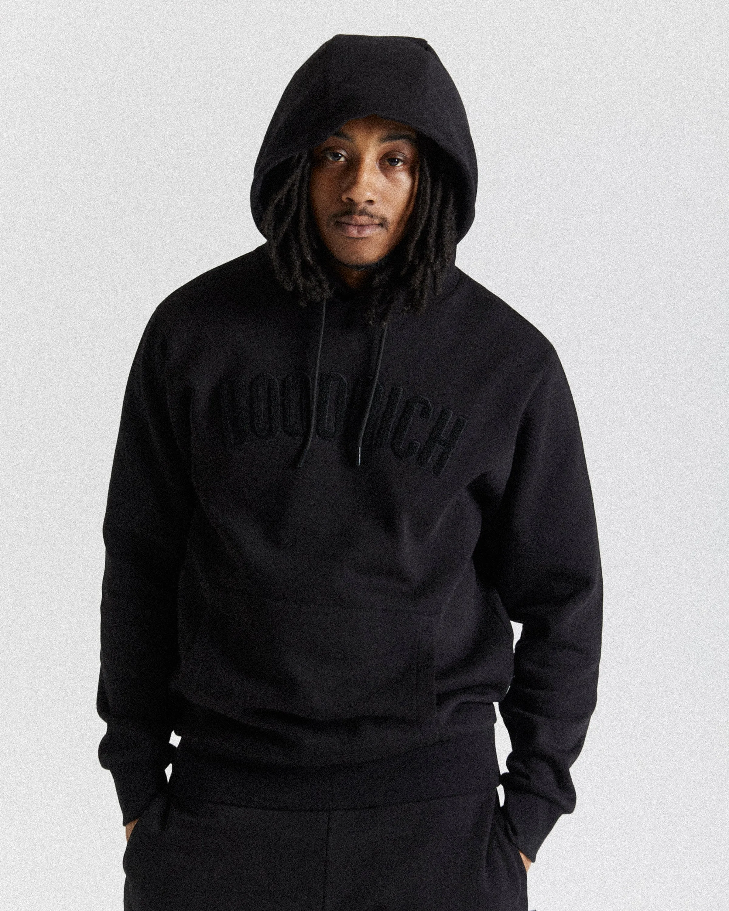 Kraze Hoodie - Triple Black sold by Hoodrich
